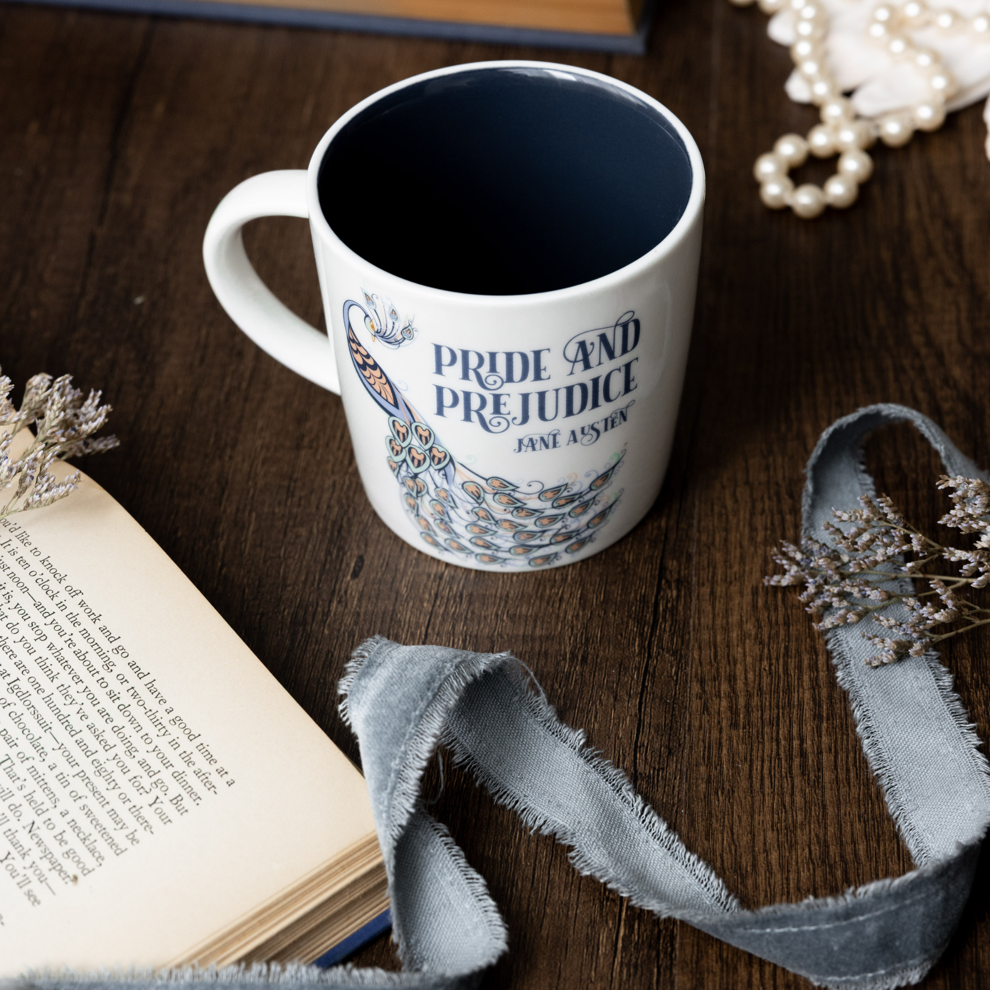 Ceramic Mug, Pride and Prejudice