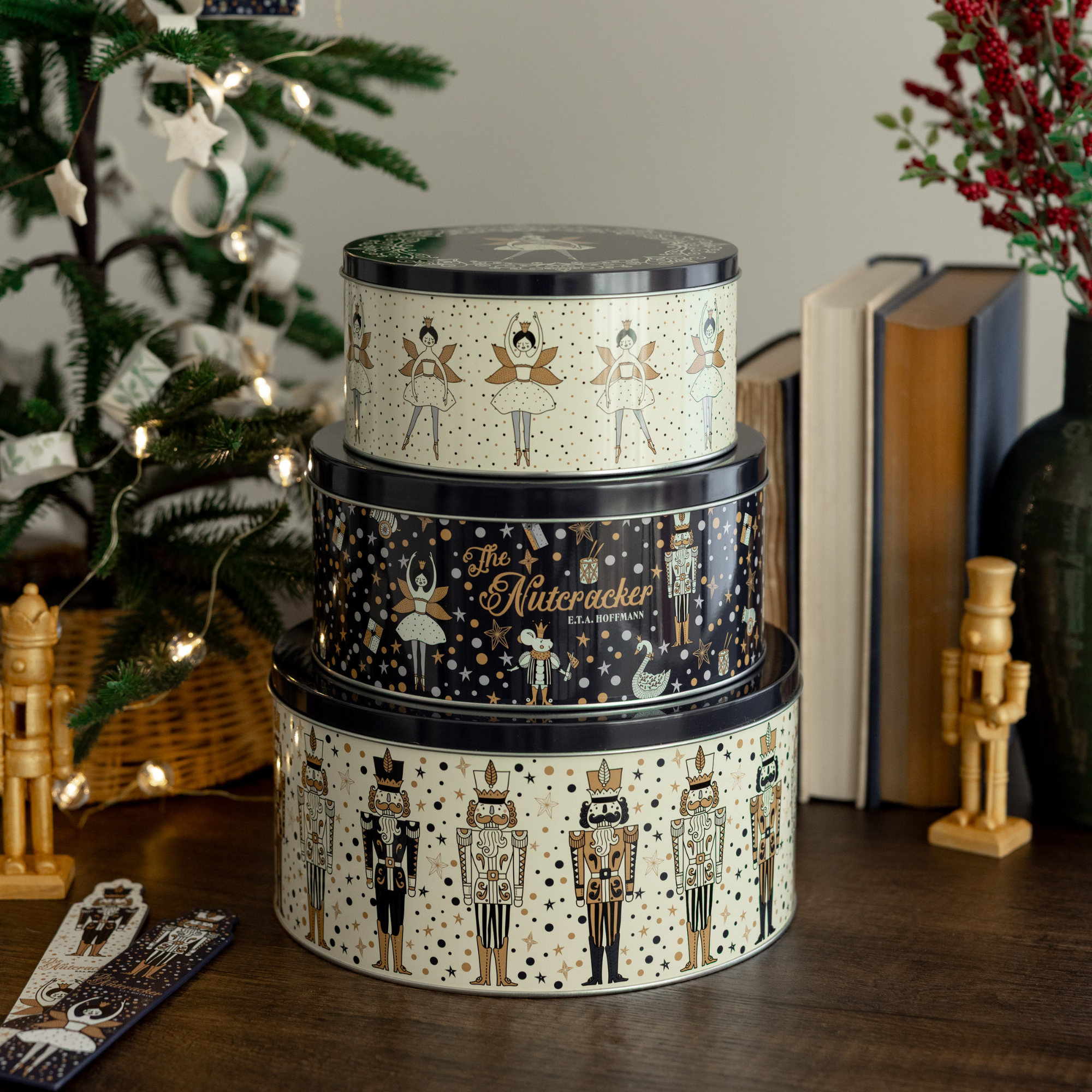 Cookie Tins (Set of 3), The Nutcracker