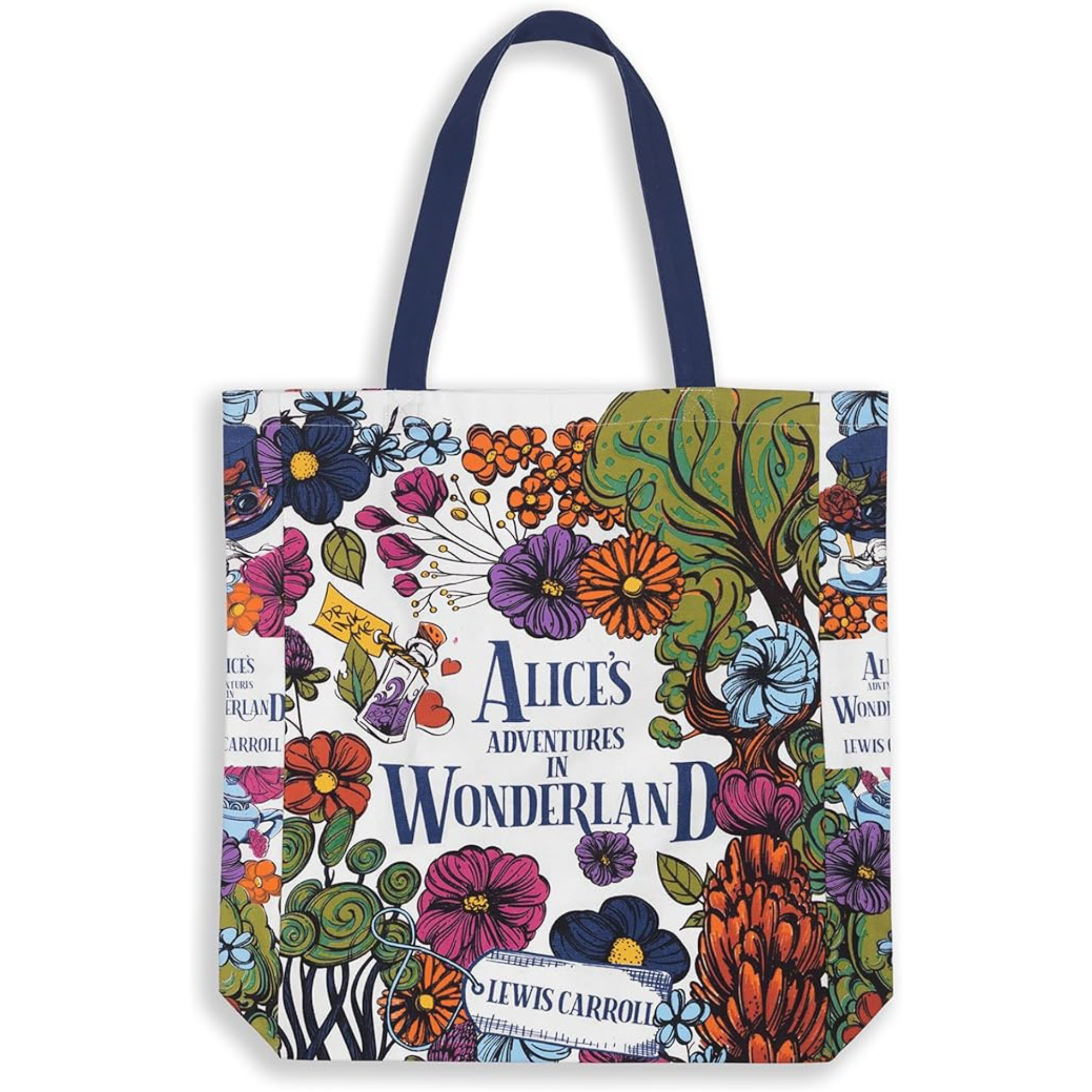 Canvas Tote Bag, Alice's Adventures in Wonderland