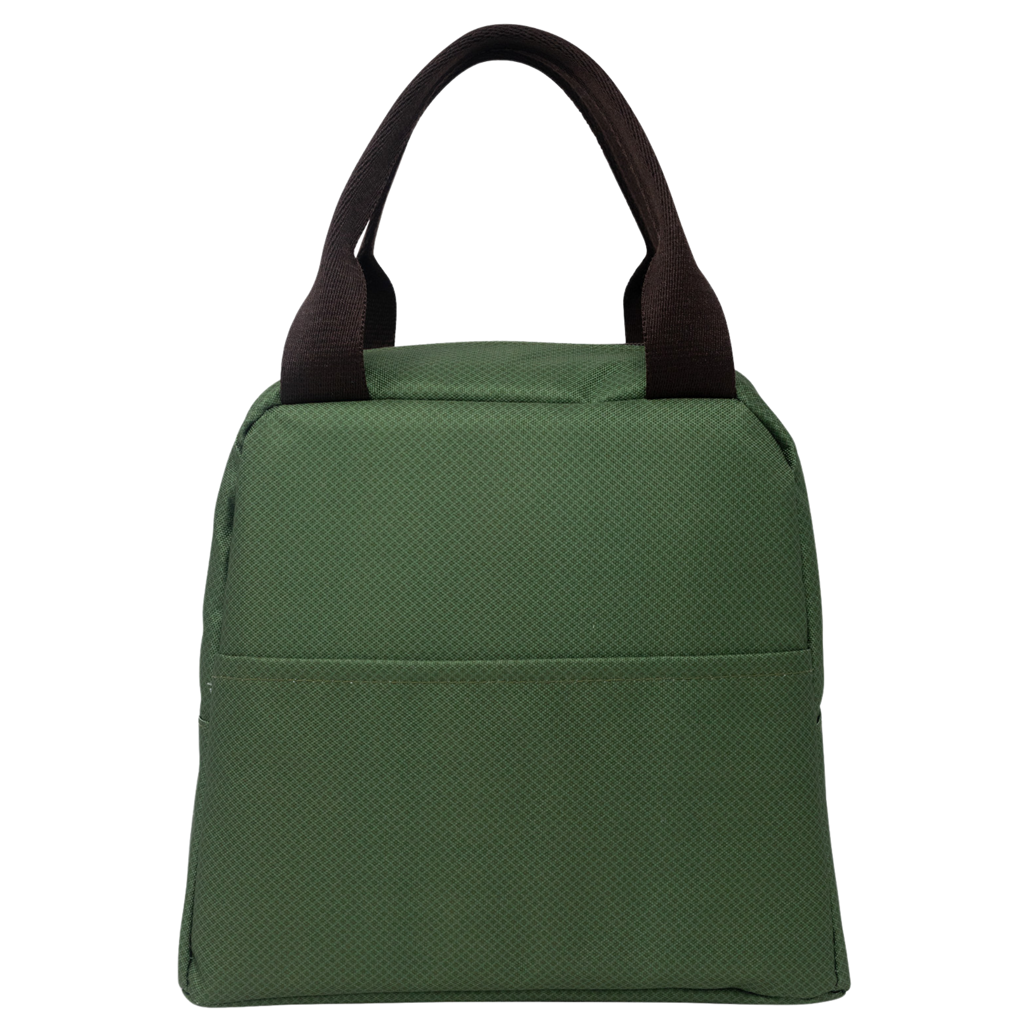 Lunch Tote, Green Diamonds
