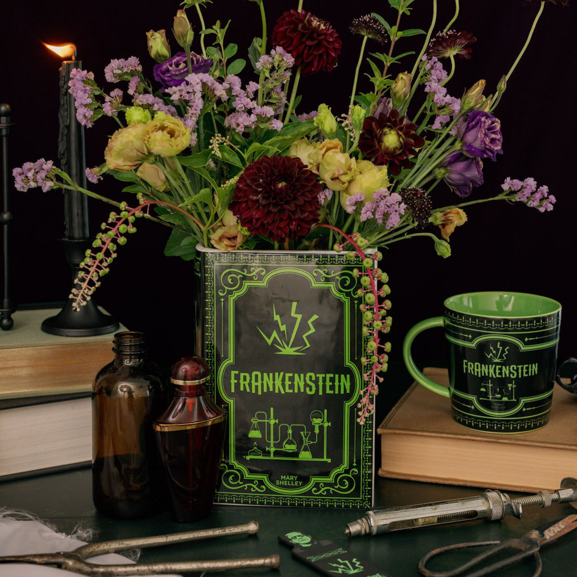Large Book Vase, Frankenstein
