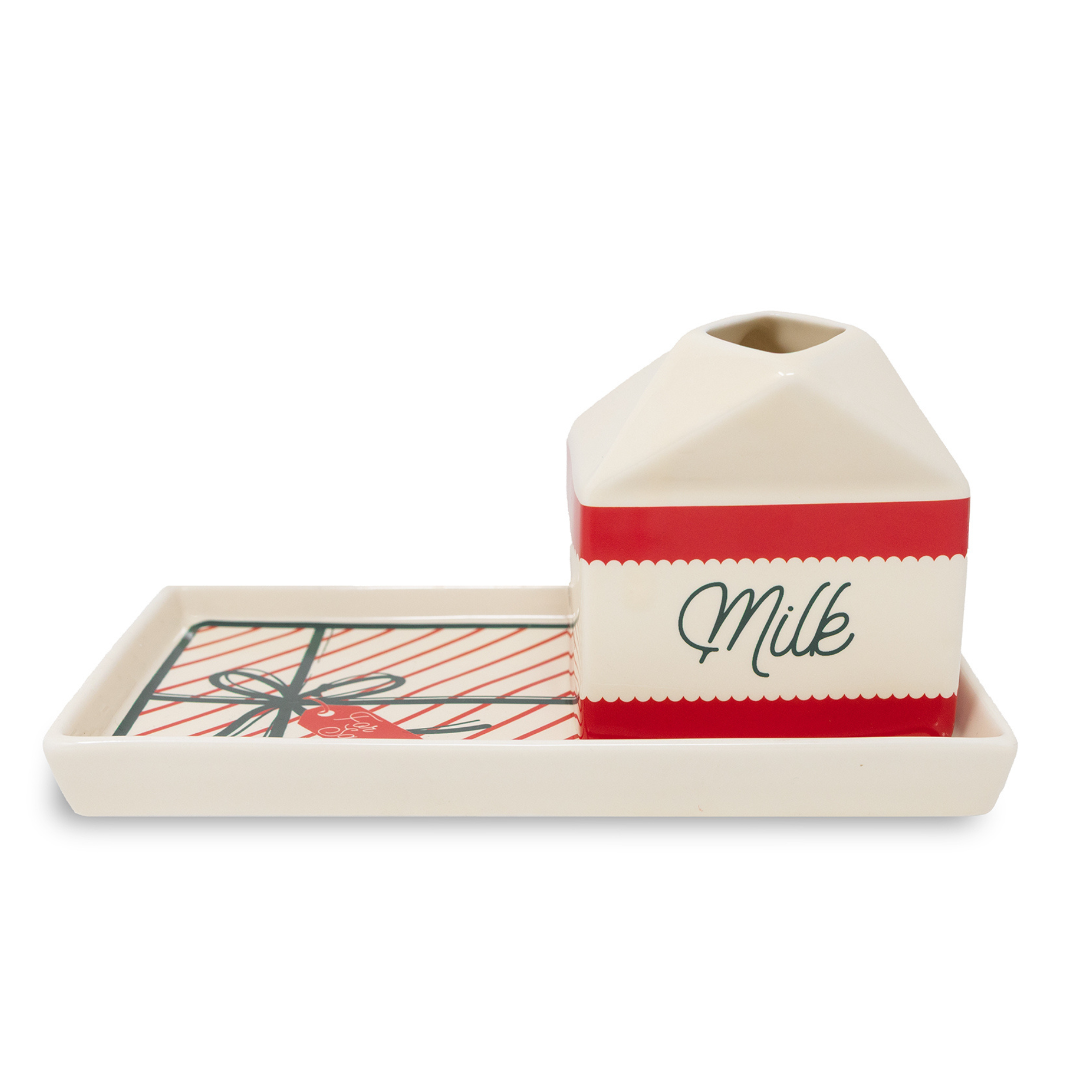 Milk and Cookies Set, Bow