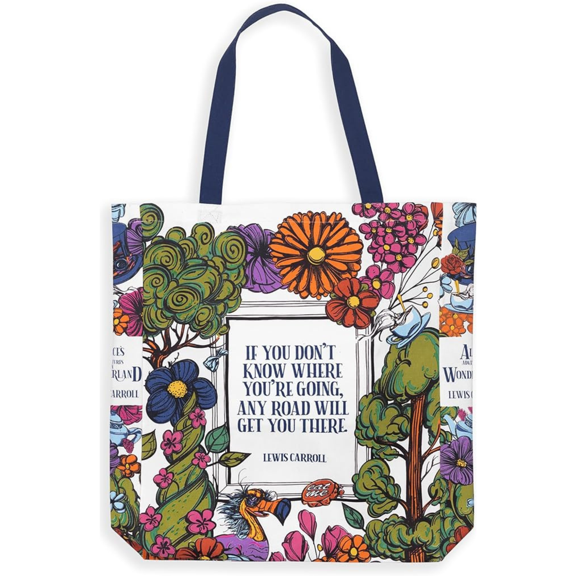 Canvas Tote Bag, Alice's Adventures in Wonderland