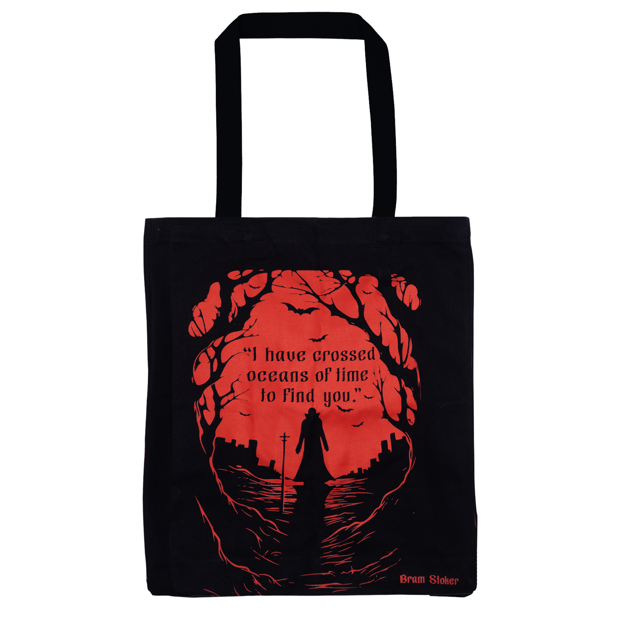 Canvas Tote Bag, Dracula