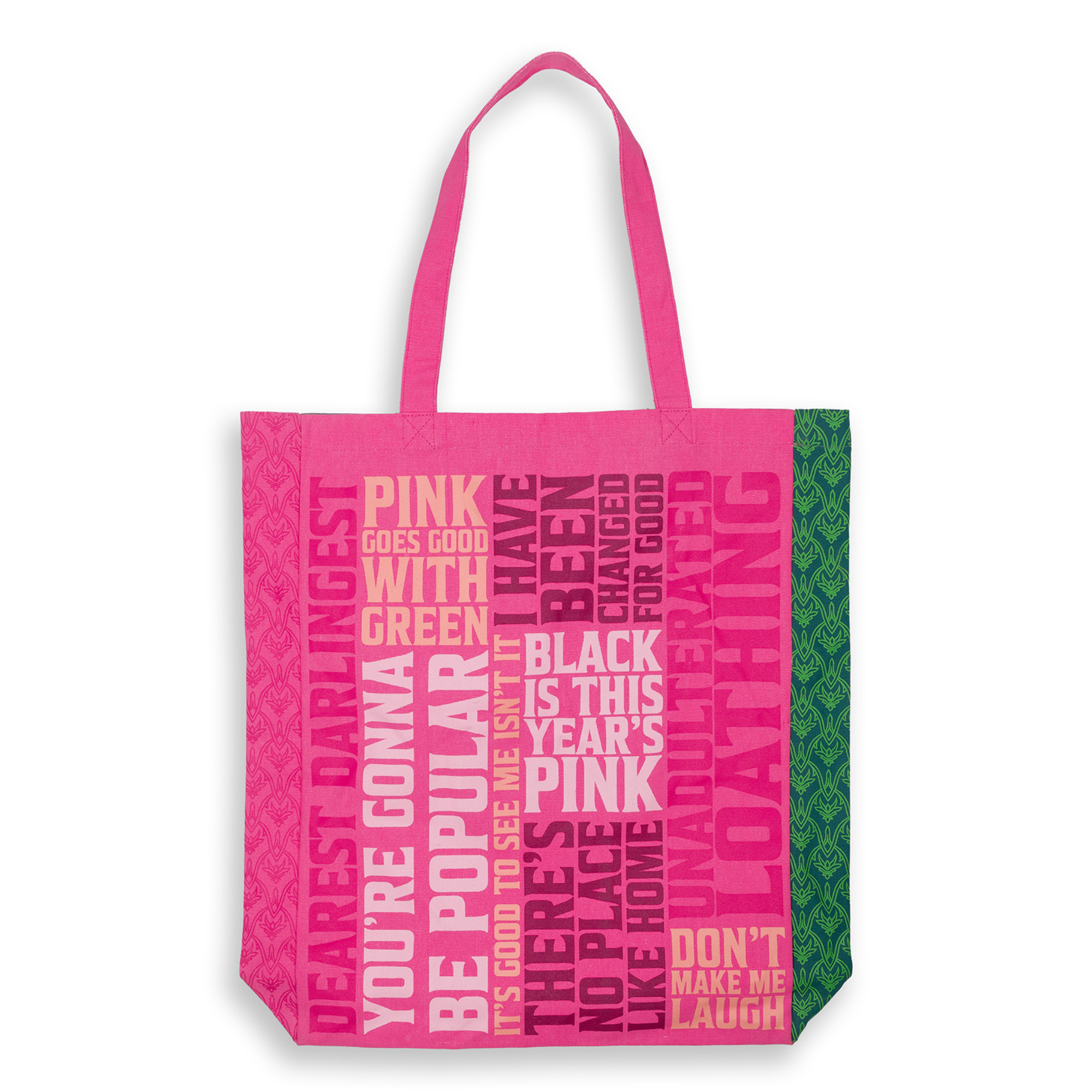 Canvas Tote Bag, Wicked Word Cloud