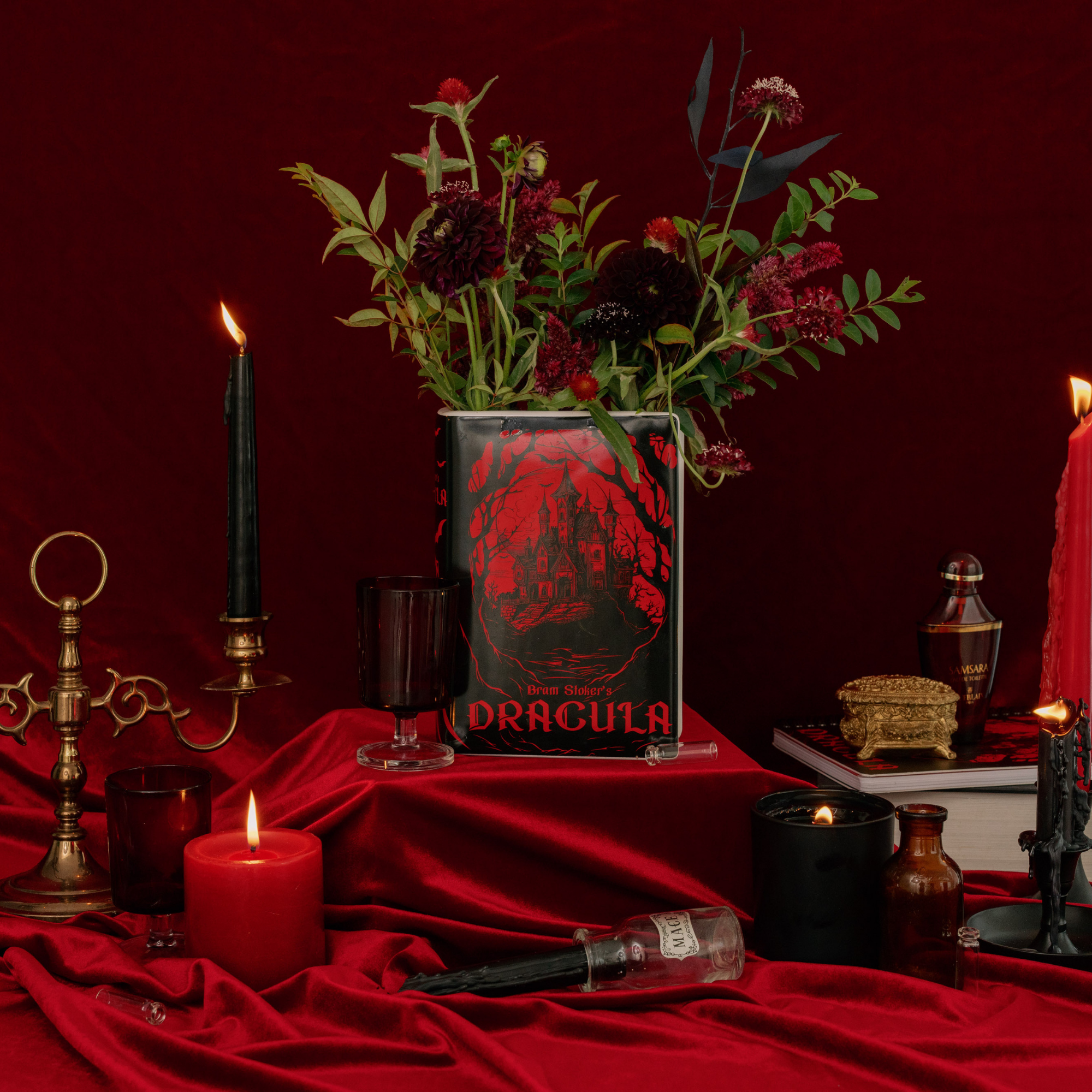 Large Book Vase, Dracula
