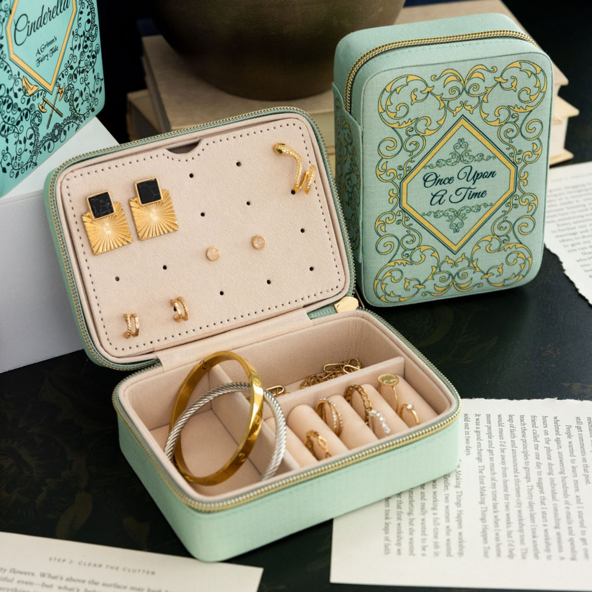 Travel Jewelry Organizer, Once Upon a Time
