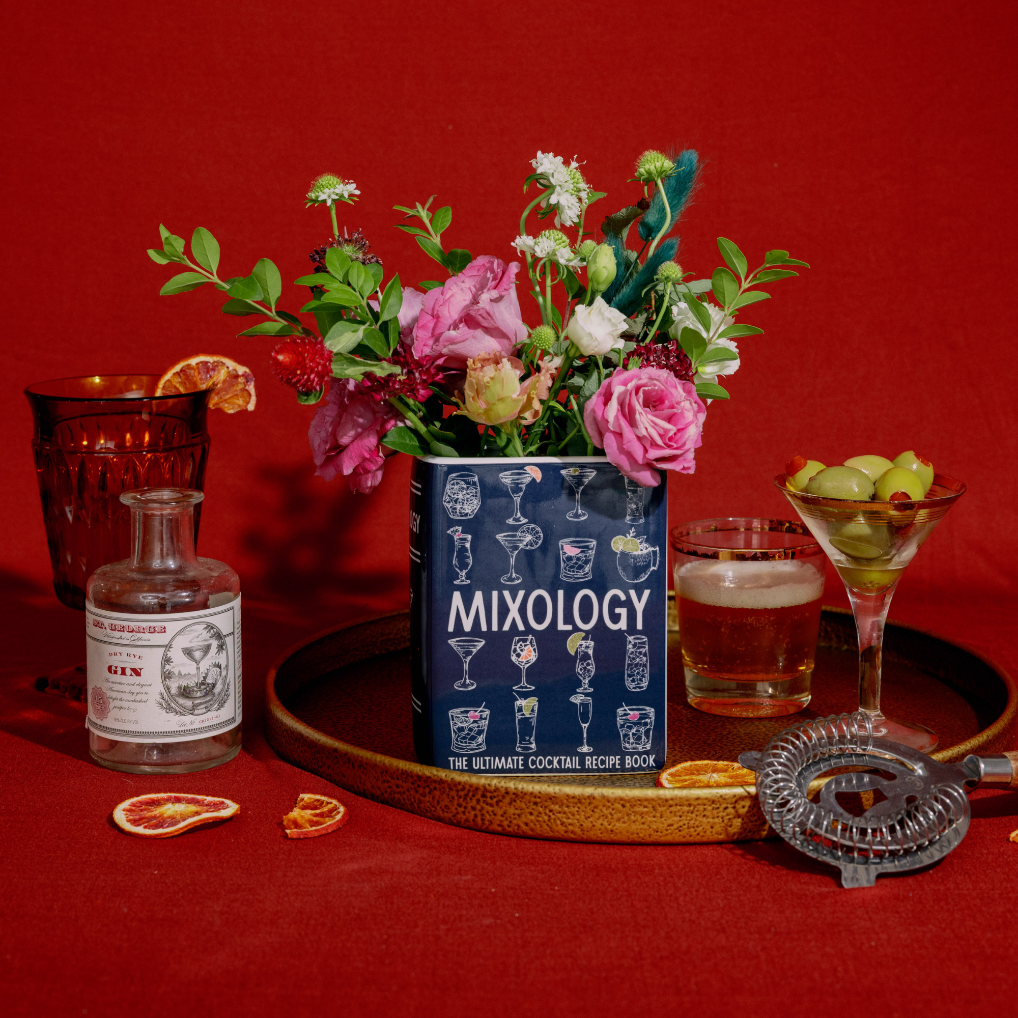 Small Book Vase, Mixology