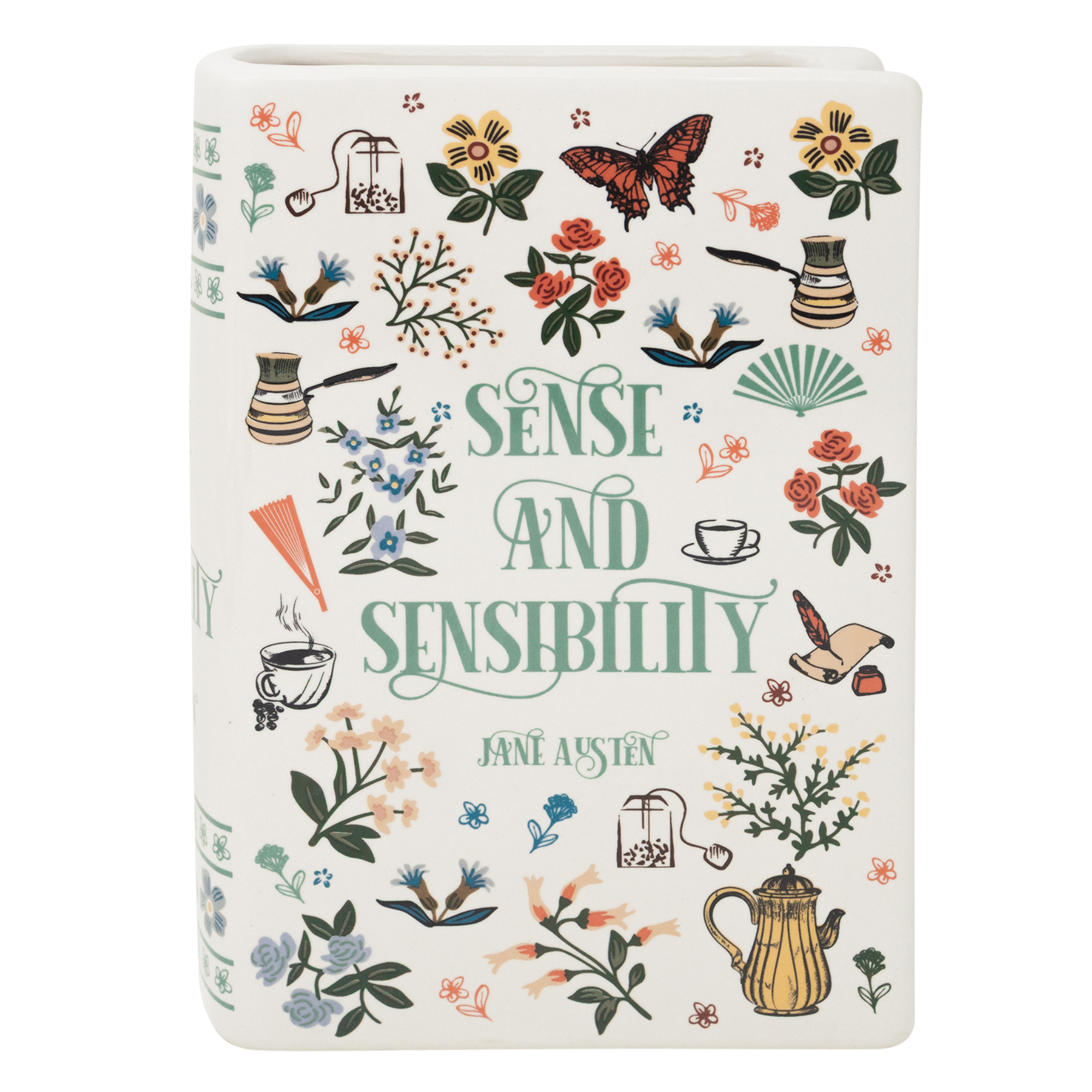 Large Book Vase, Sense and Sensibility