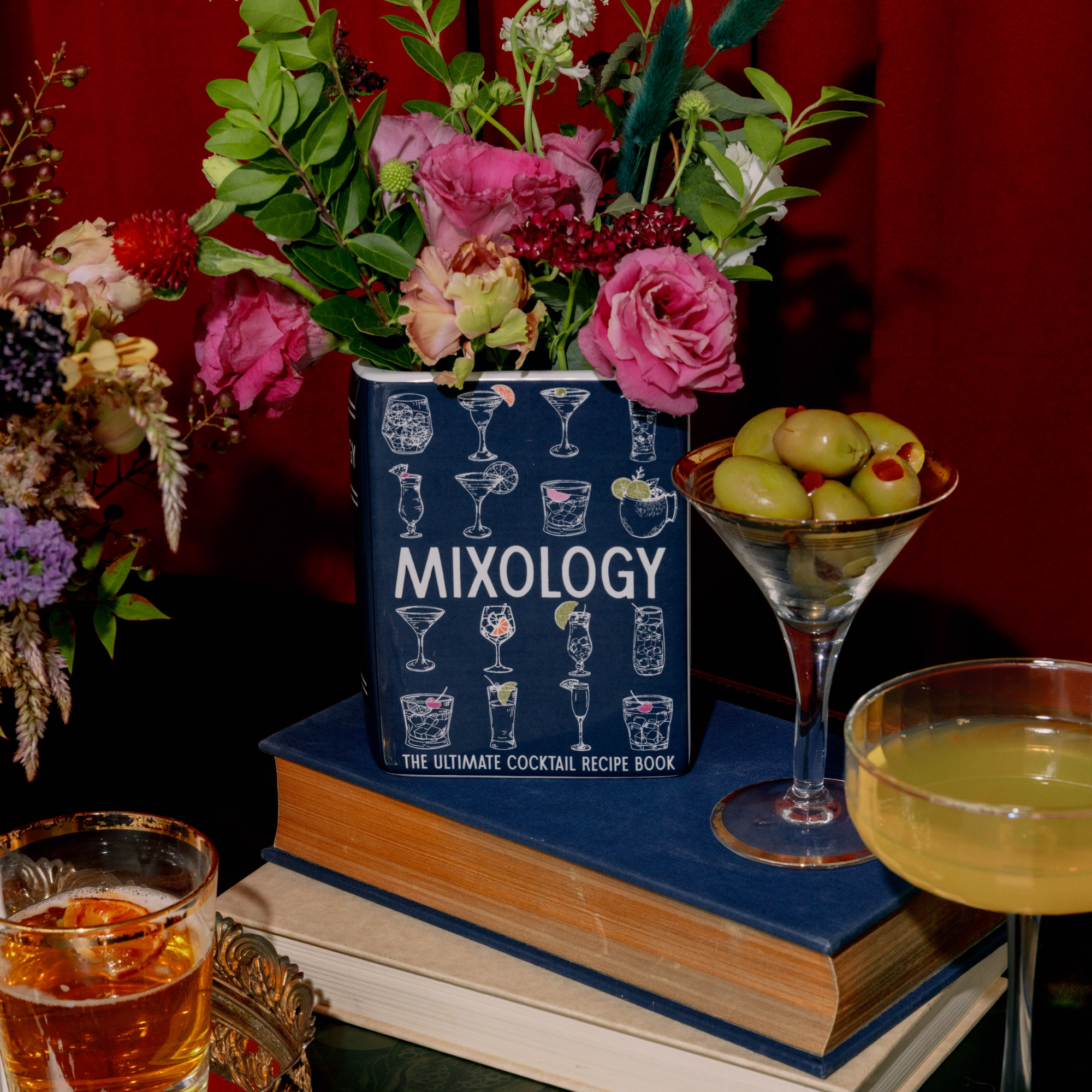 Small Book Vase, Mixology