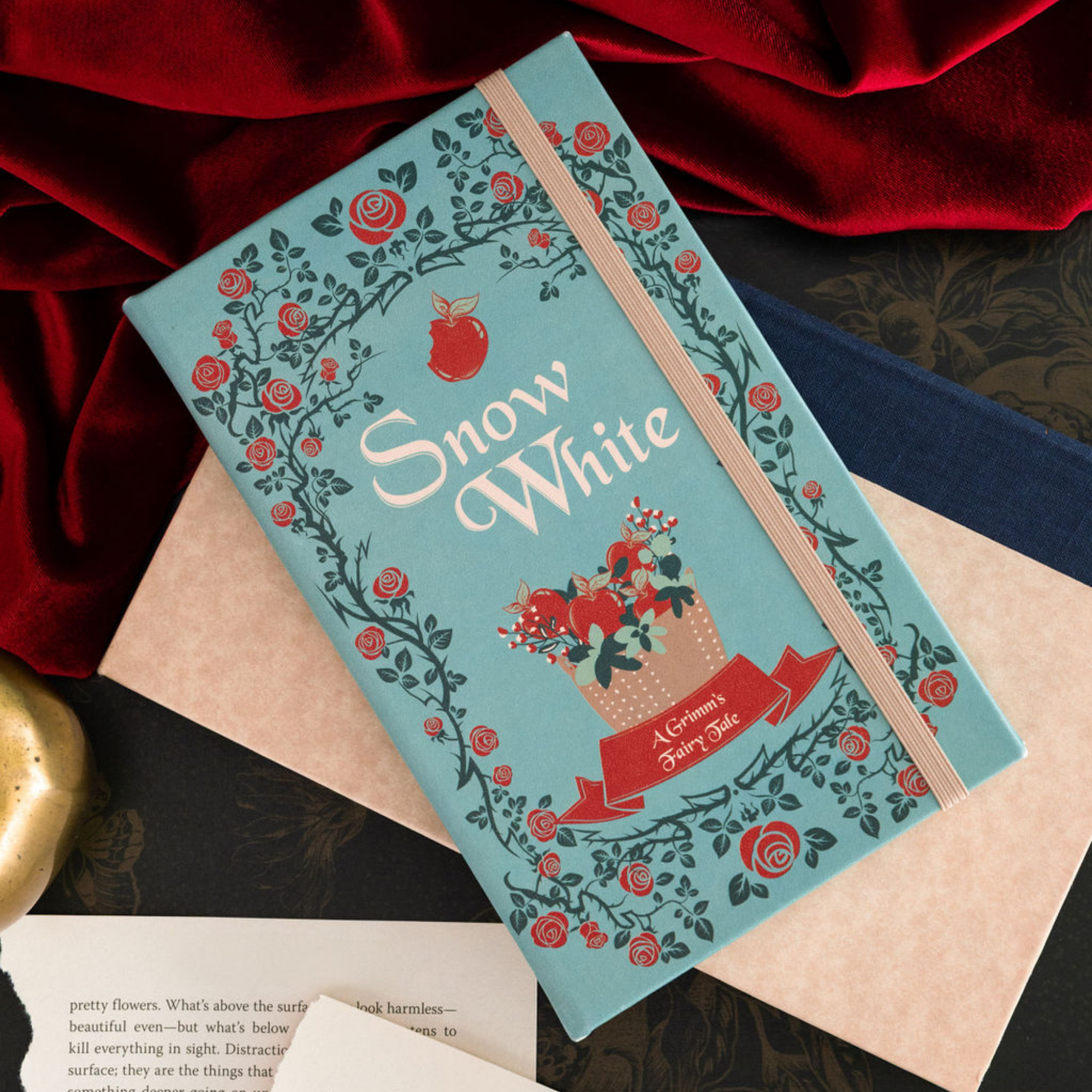 Vegan Leather Journal, Snow White