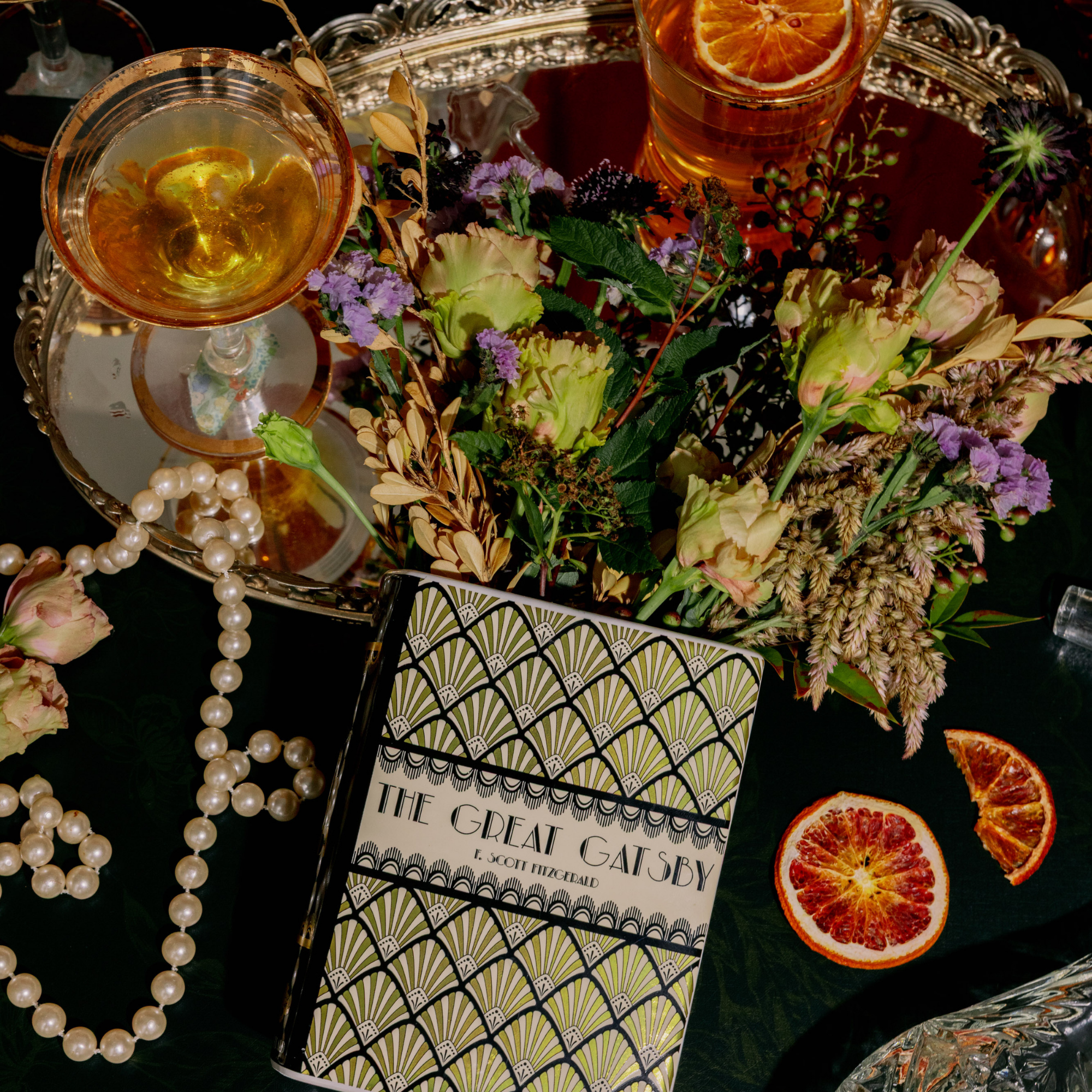 Small Book Vase, Great Gatsby