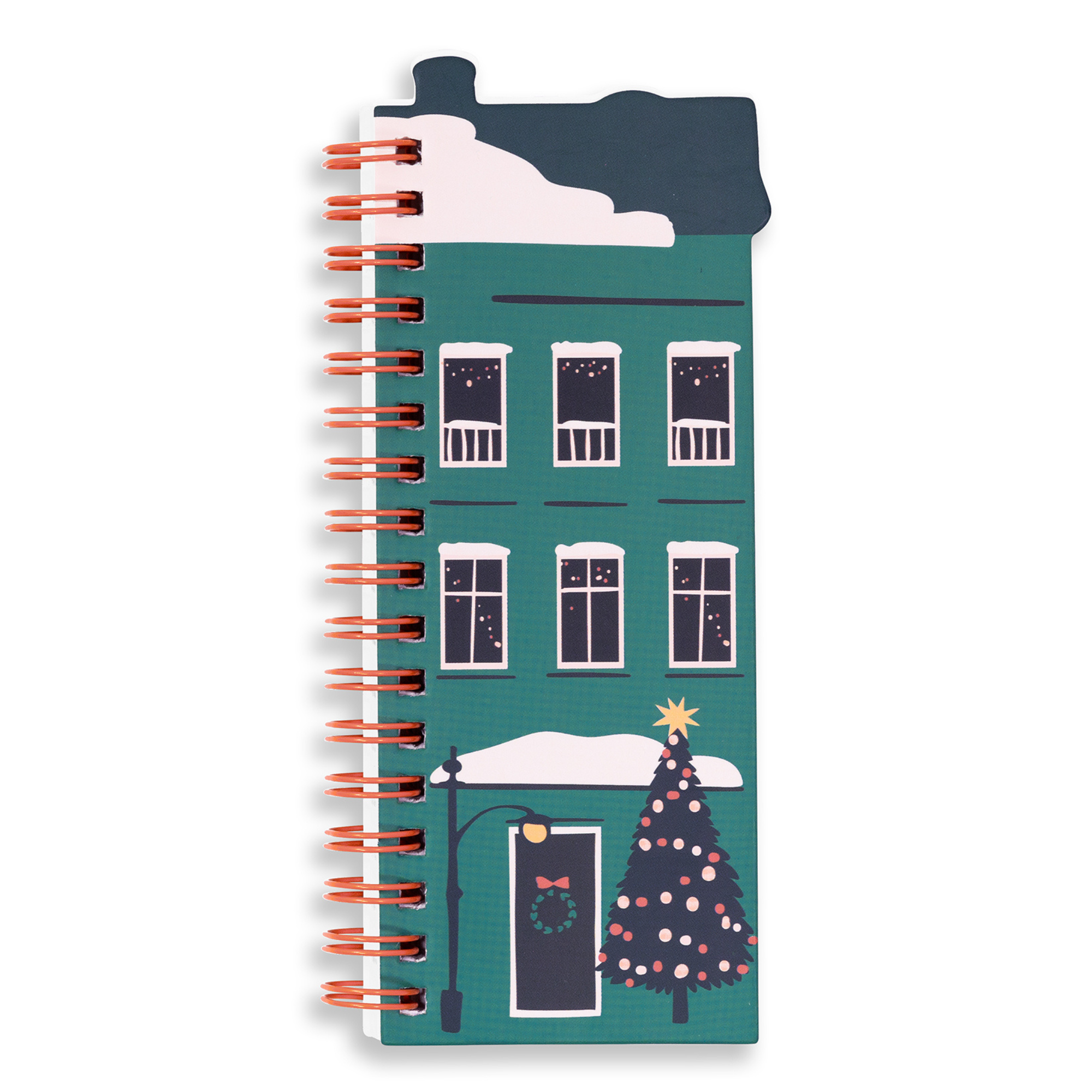 Spiral Notepad Set of 3, Holiday Village