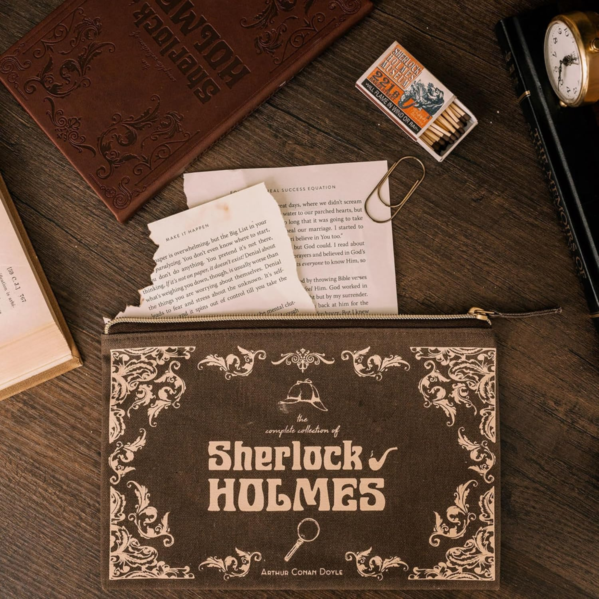 Canvas Pouch, Sherlock Holmes