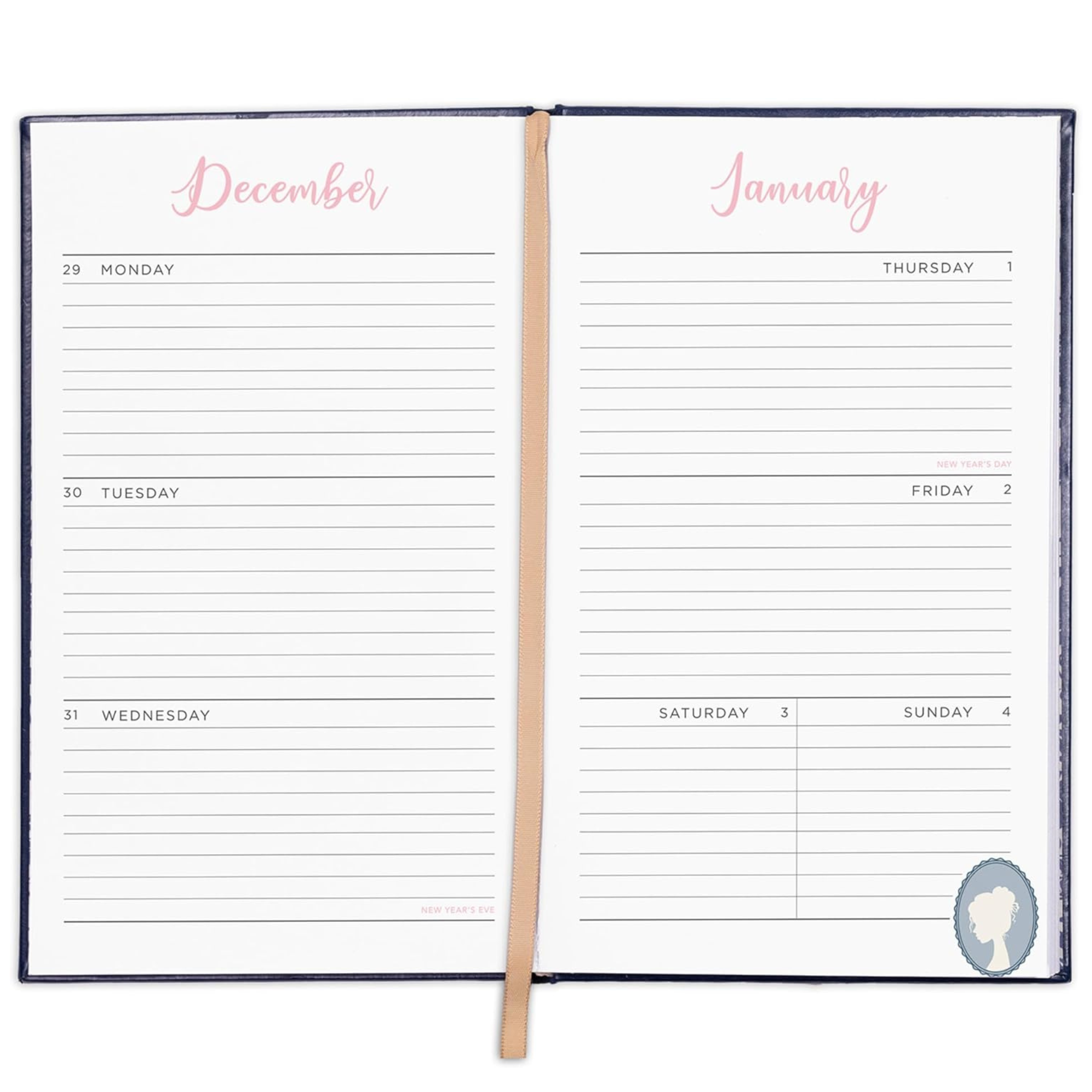 12-Month Planner, Literary Classics