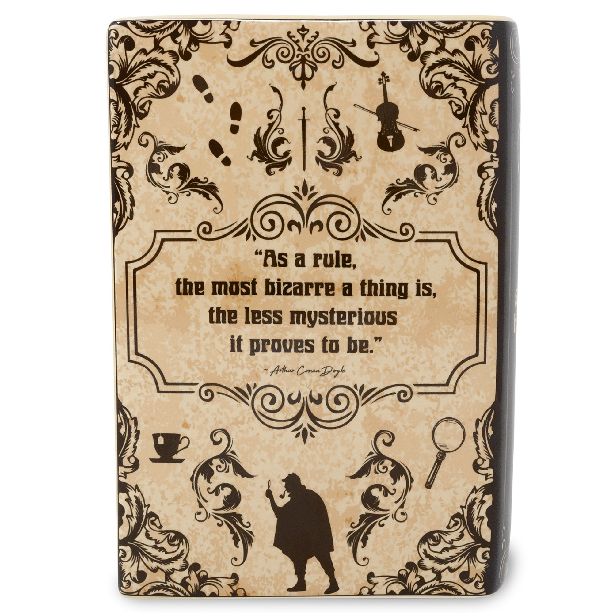 Large Book Vase, Sherlock Holmes