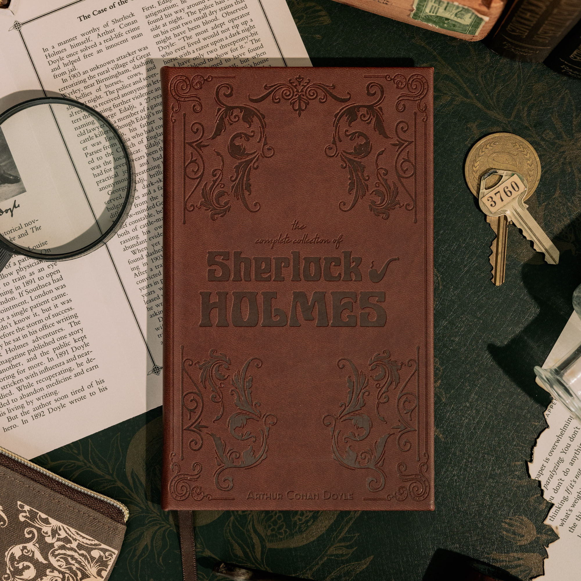Vegan Leather Journal, Sherlock Holmes