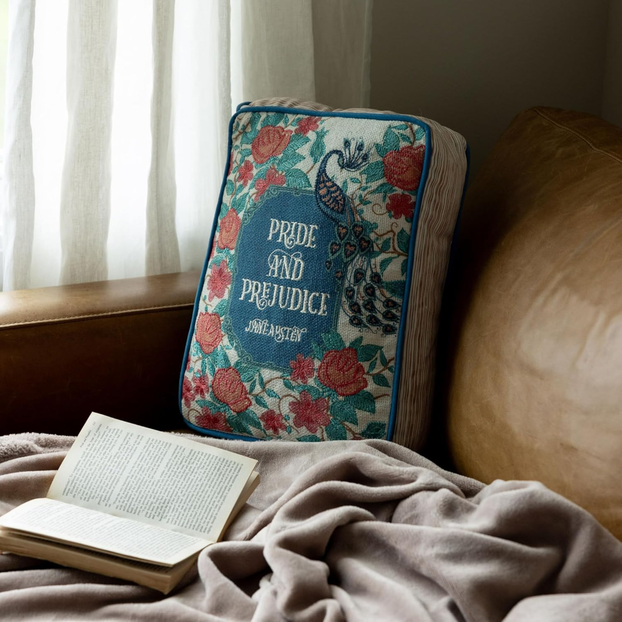 Book Shaped Pillow, Pride and Prejudice
