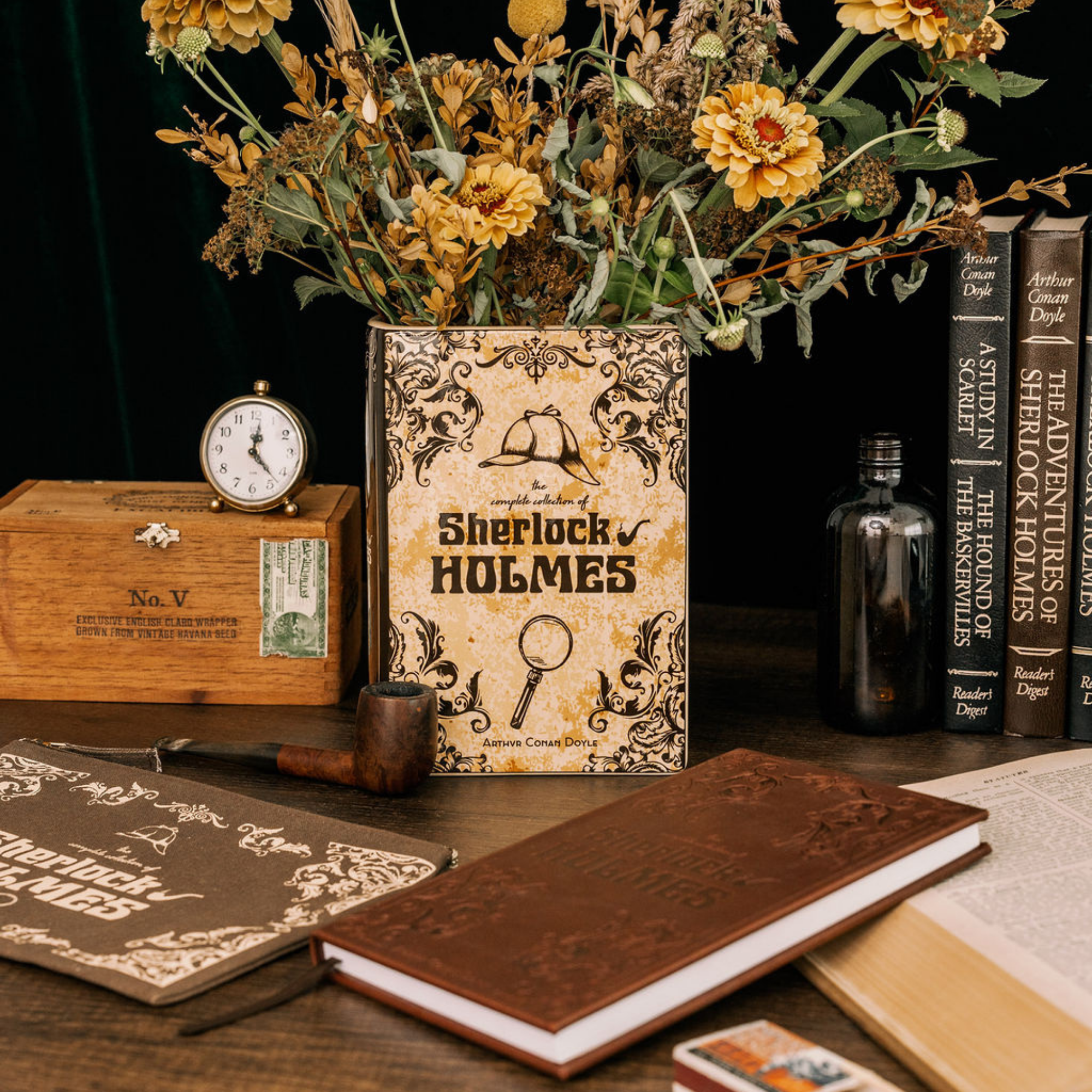 Vegan Leather Journal, Sherlock Holmes