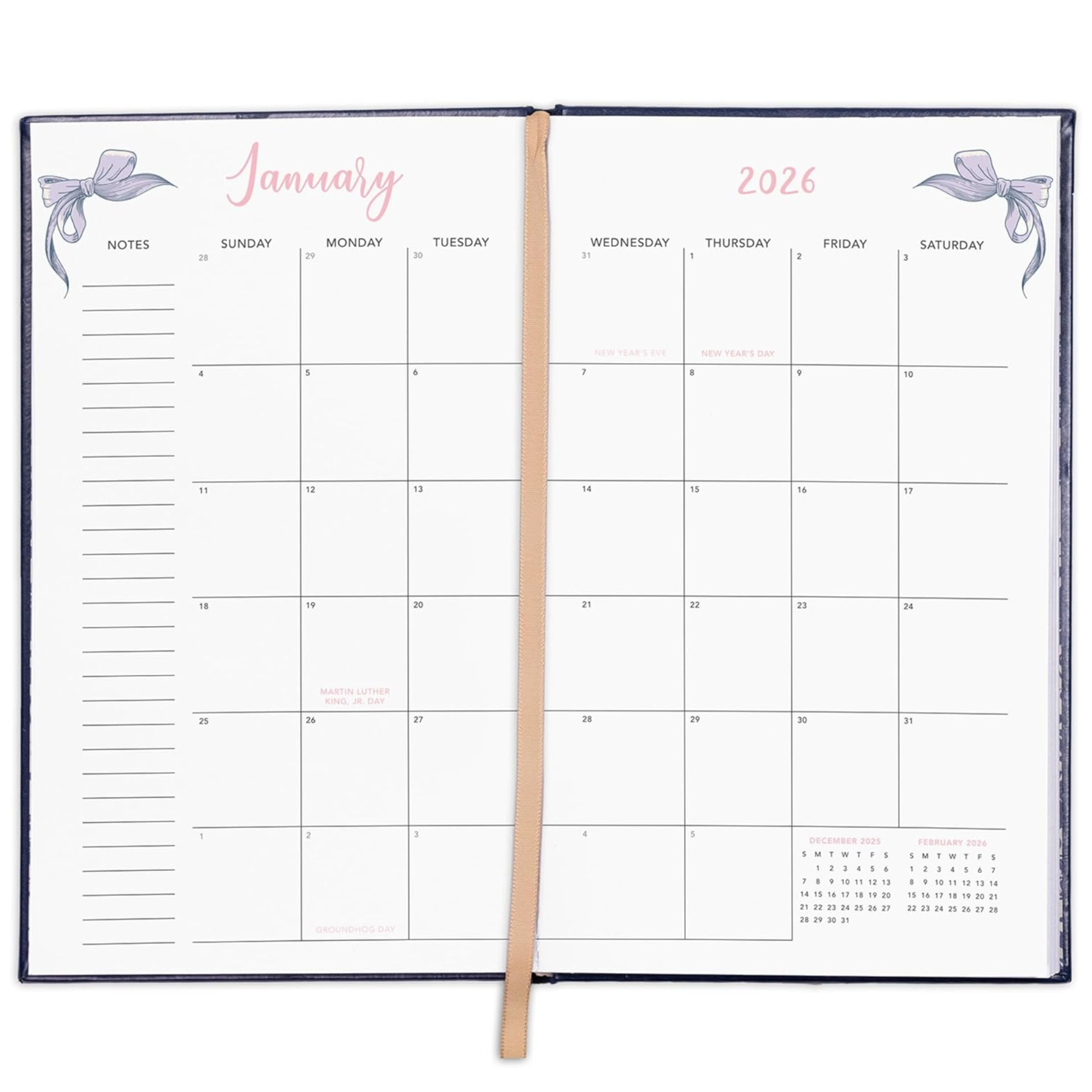12-Month Planner, Literary Classics