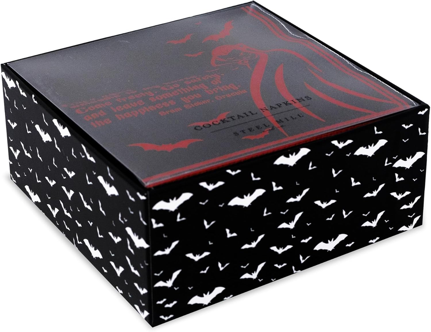 Cocktail Napkins, Assorted Book Titles (Gothic)