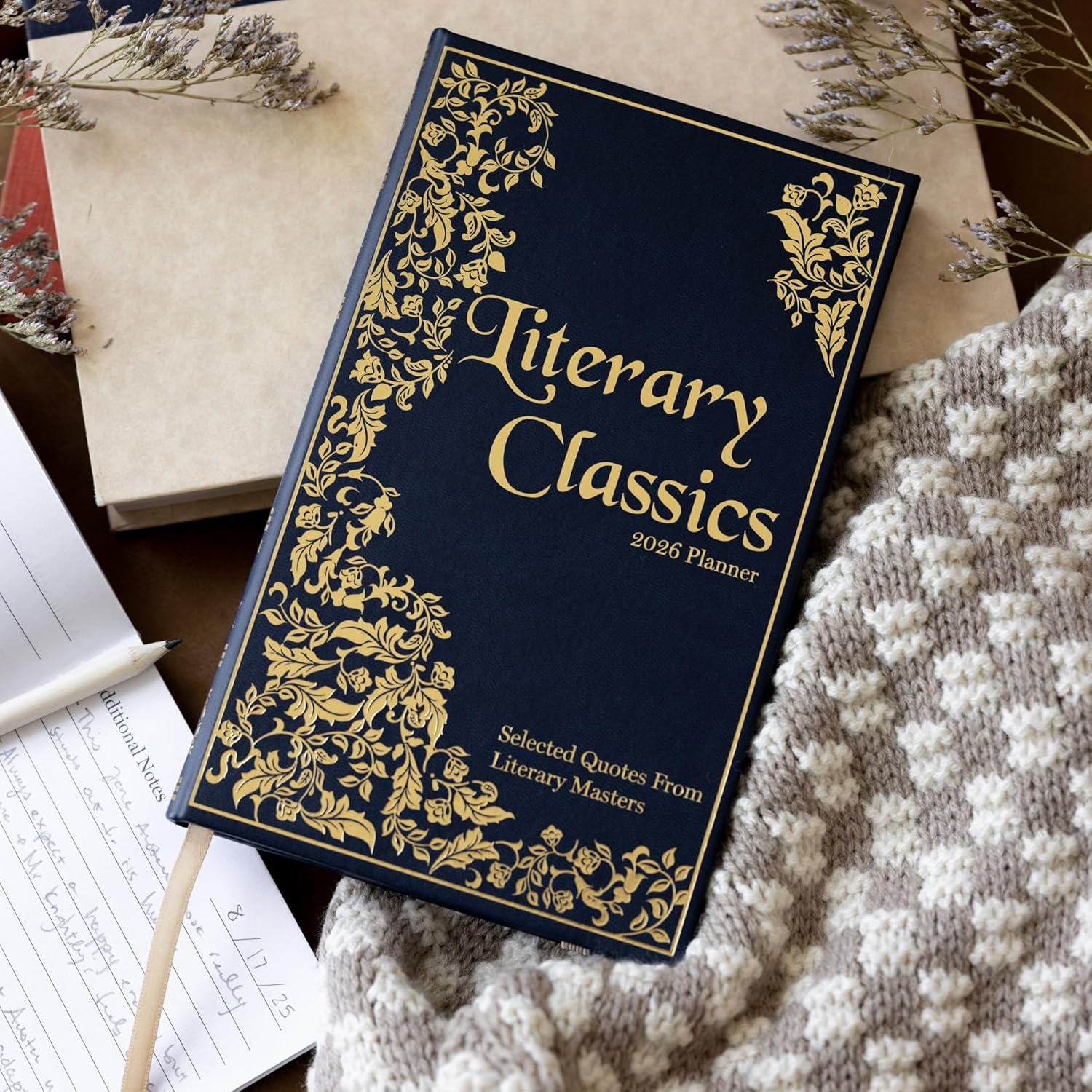 12-Month Planner, Literary Classics