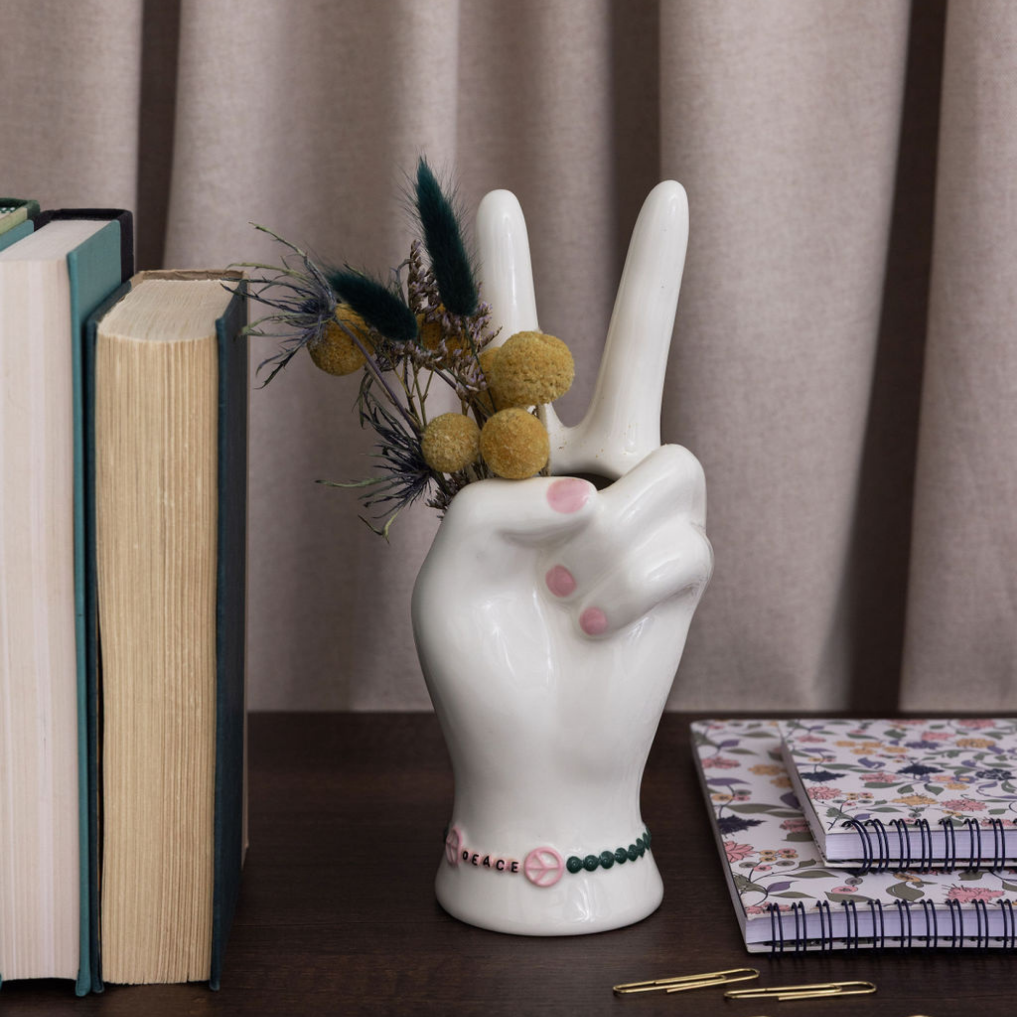 In My Peaceful Era Ceramic Vase