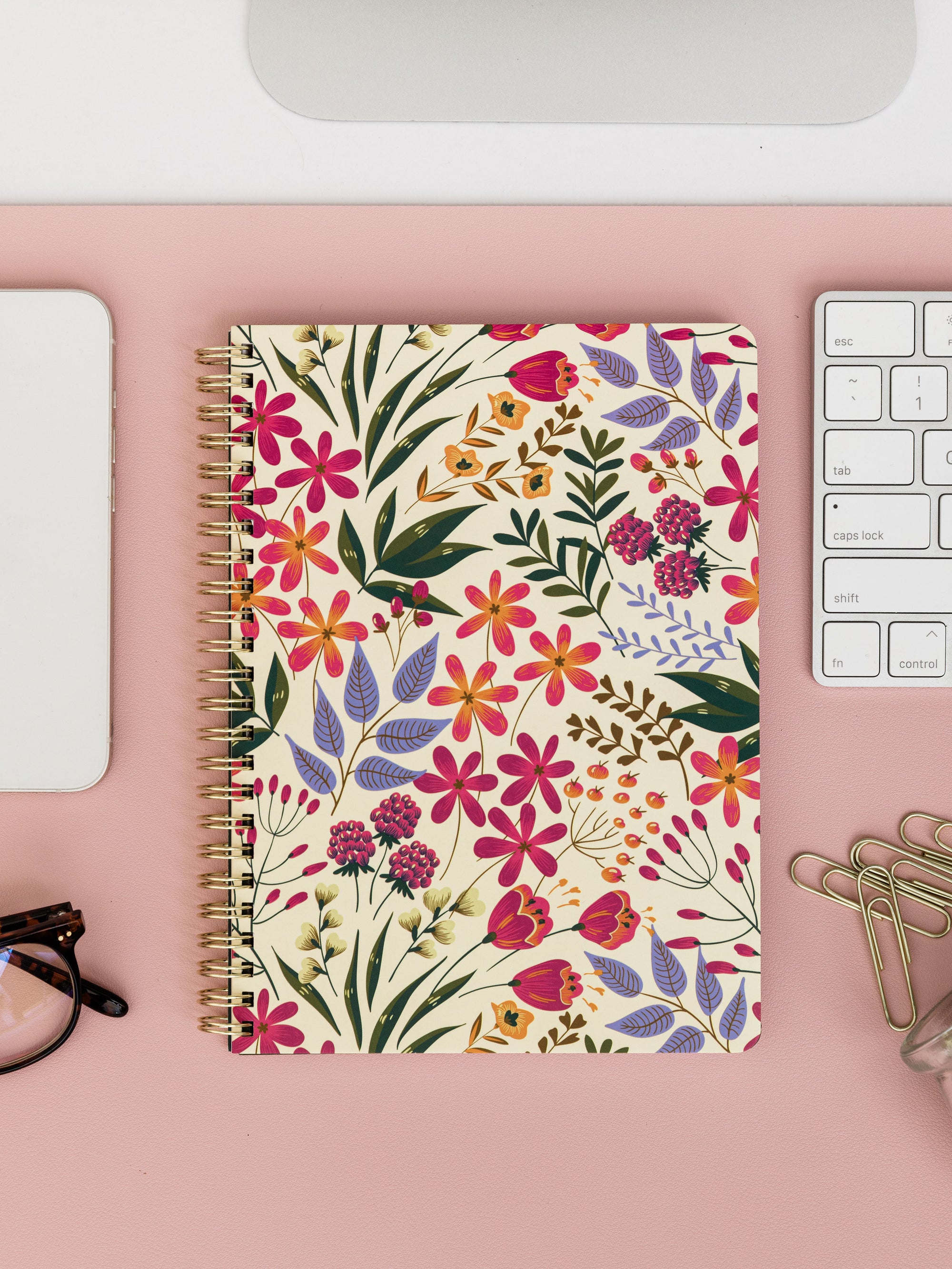 Mini Notebook, Wildflowers