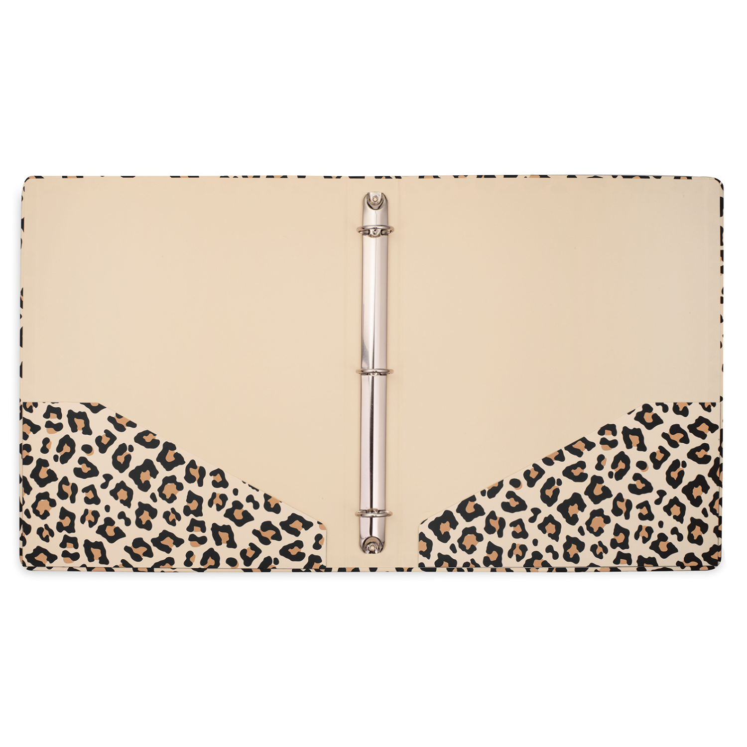 Three Ring Binder, Leopard