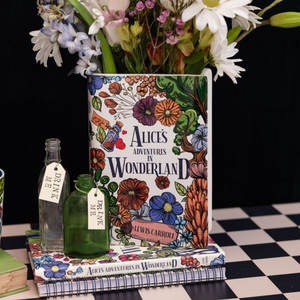 Large Book Vase, Alice's Adventures in Wonderland