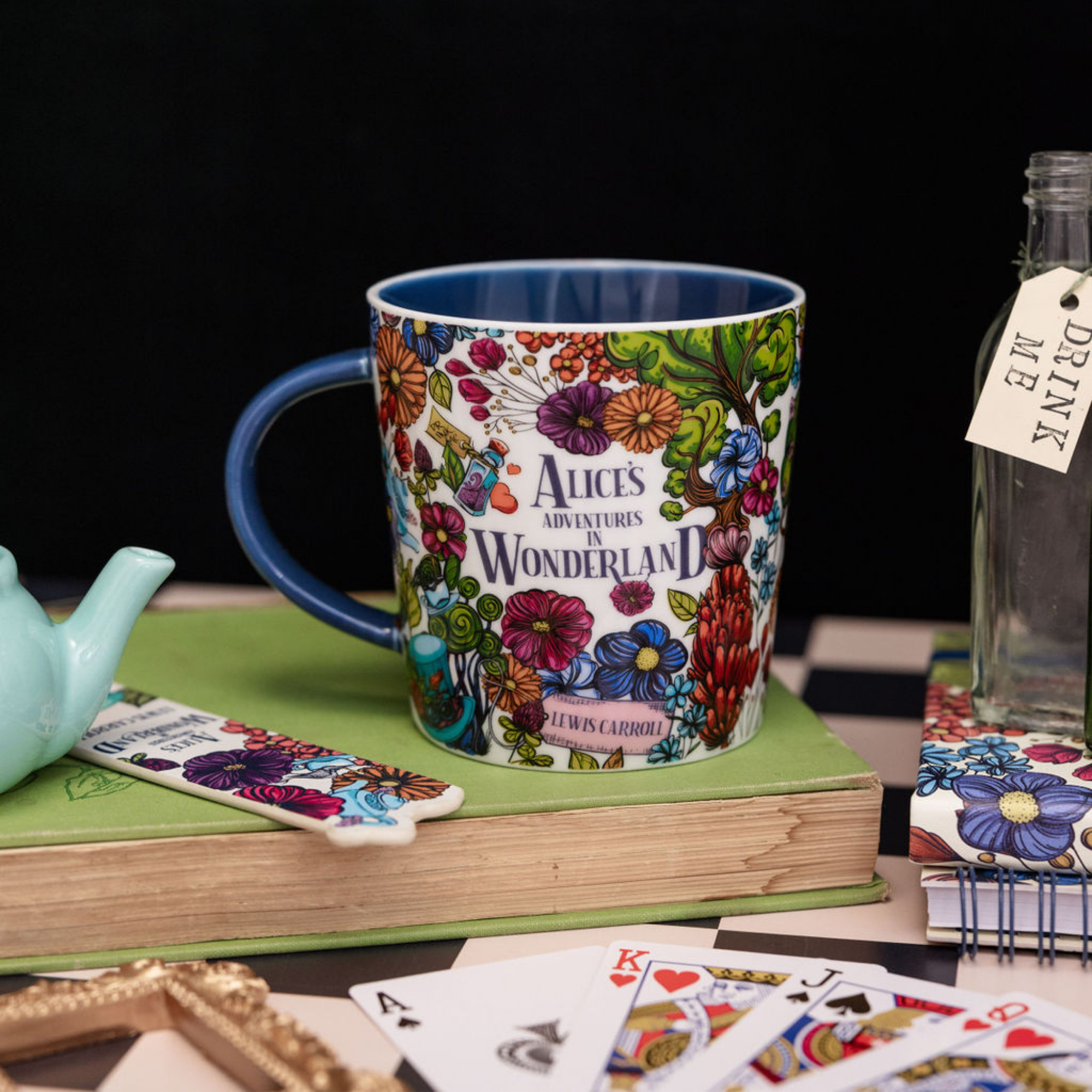 Ceramic Mug, Alice's Adventures in Wonderland (Floral Nonsense)