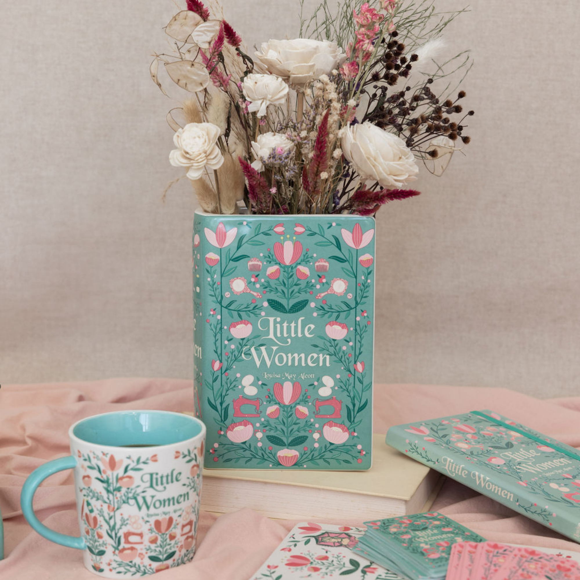 Large Book Vase, Little Women