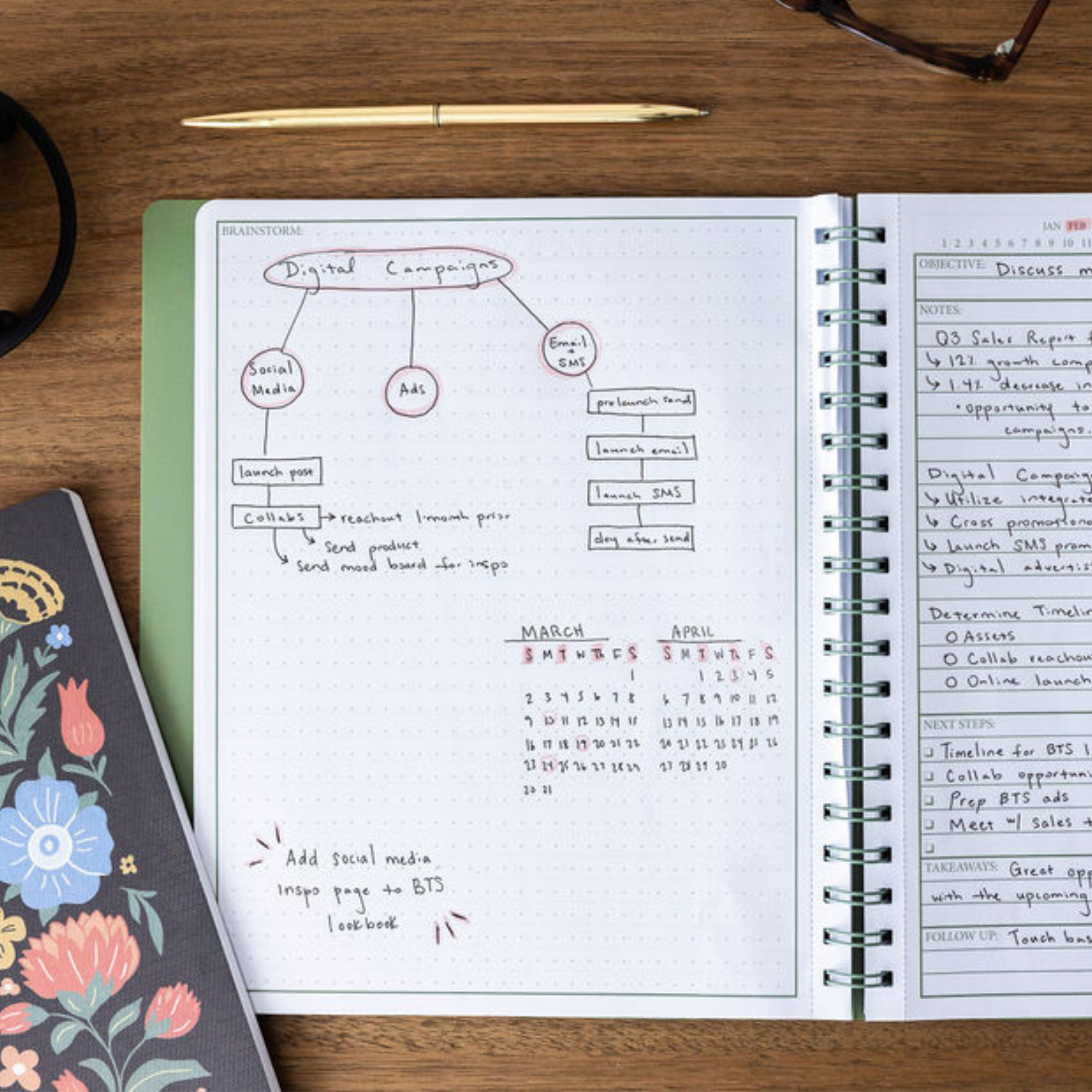 Meeting Planner Journal, Wanderlust