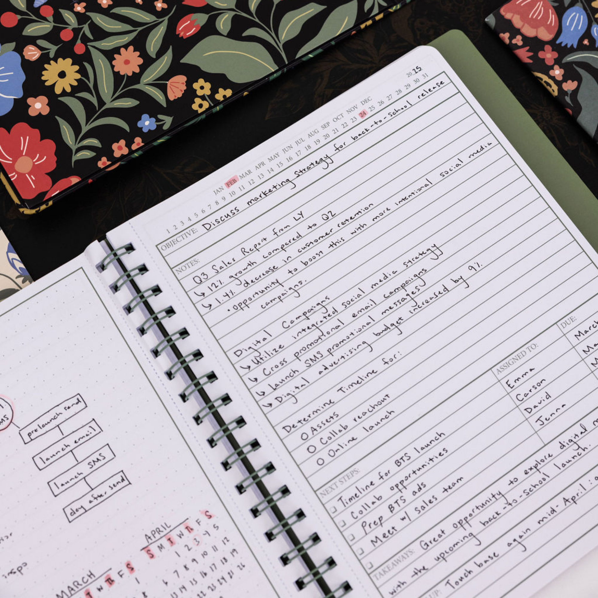 Meeting Planner Journal, Wanderlust