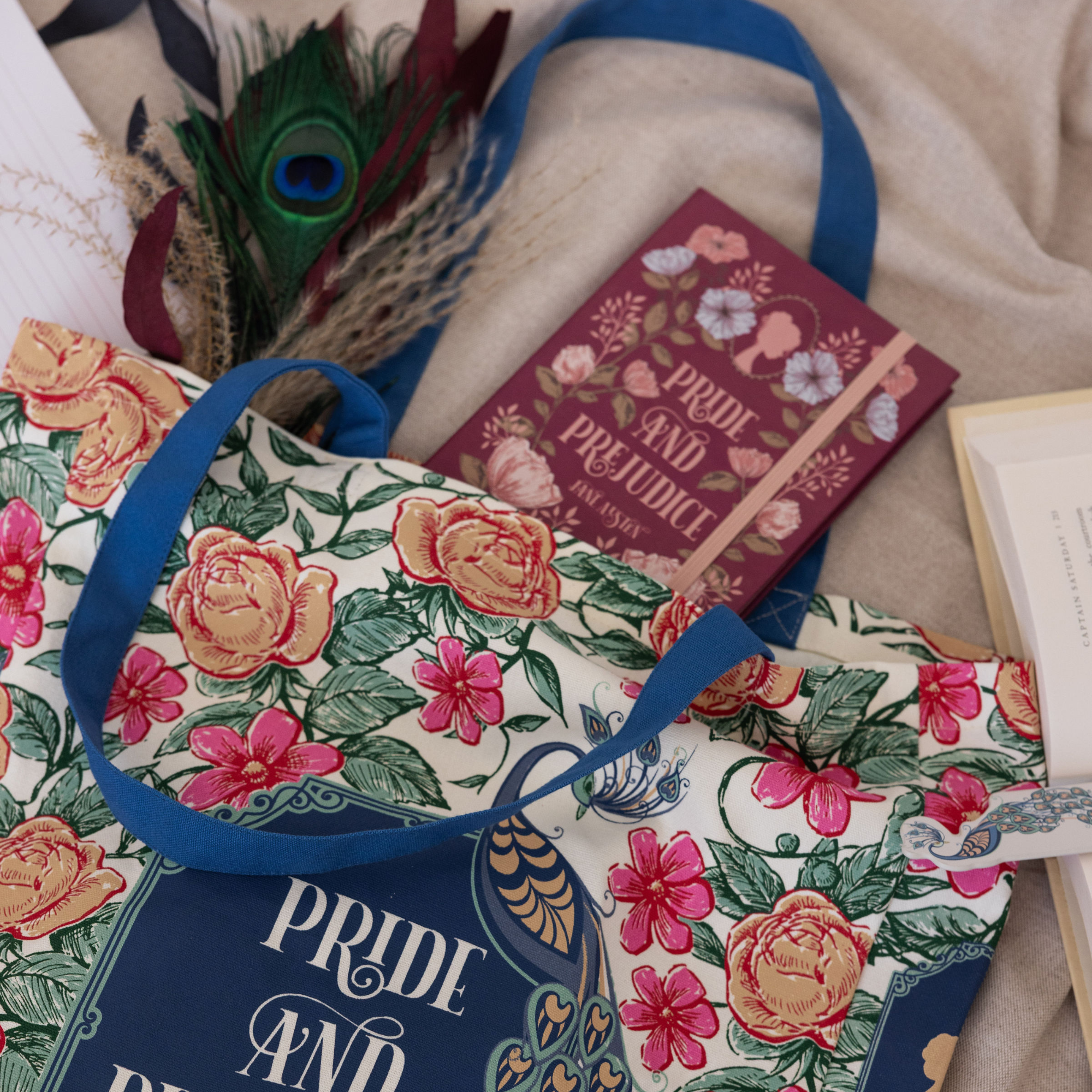 Canvas Tote Bag, Pride and Prejudice