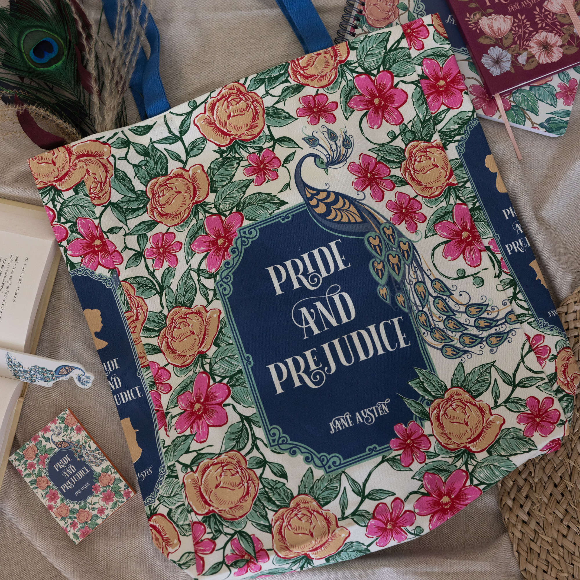 Canvas Tote Bag, Pride and Prejudice