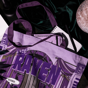 Canvas Tote Bag, The Raven
