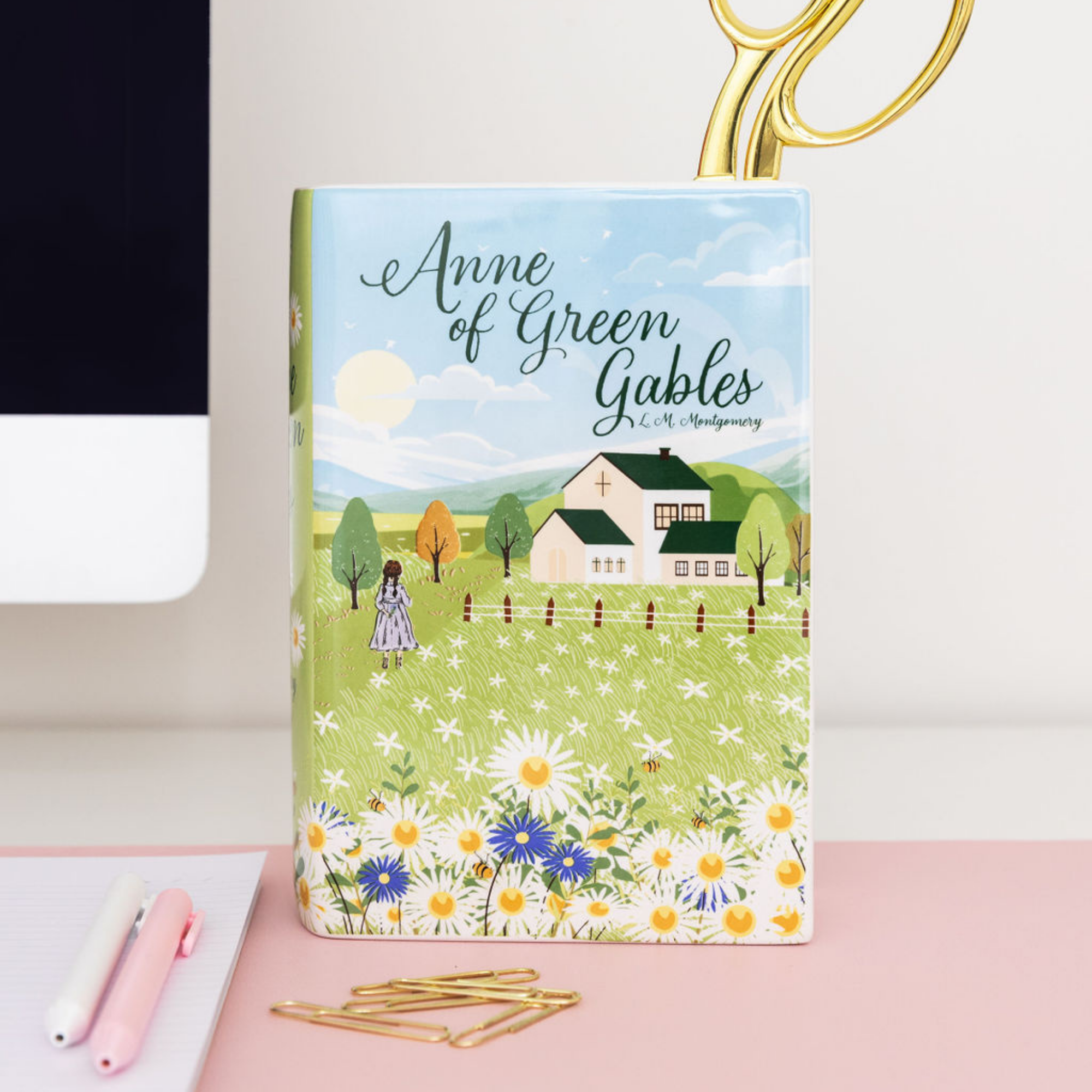 Large Book Vase, Anne of Green Gables