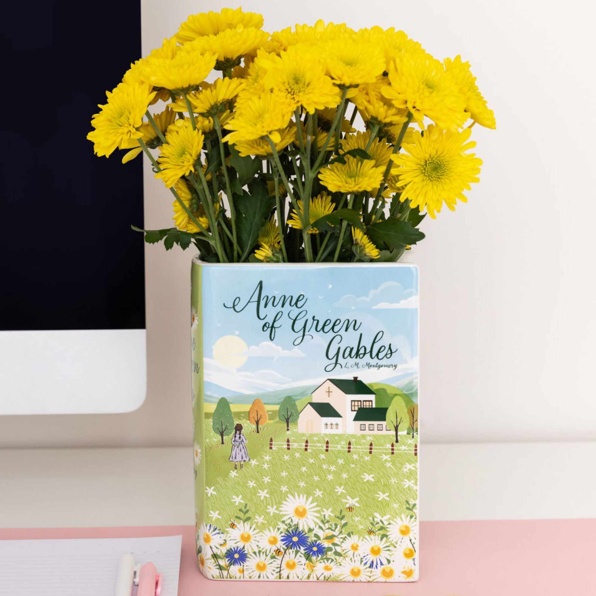 Large Book Vase, Anne of Green Gables
