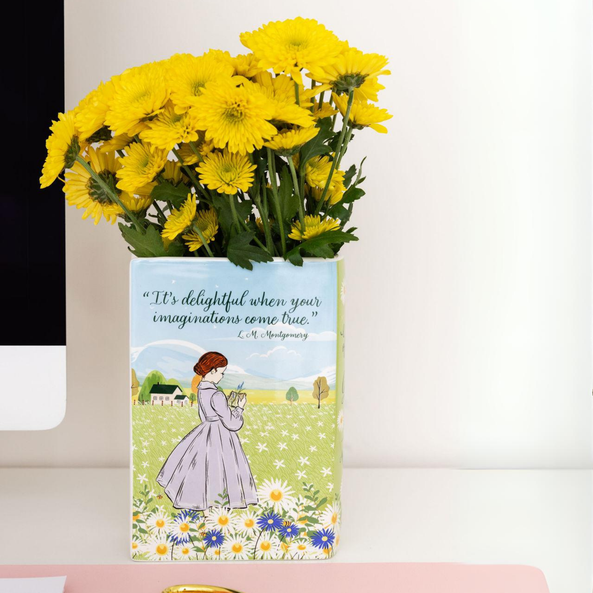Large Book Vase, Anne of Green Gables