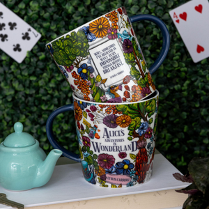 Ceramic Mug, Alice's Adventures in Wonderland (Floral Nonsense)