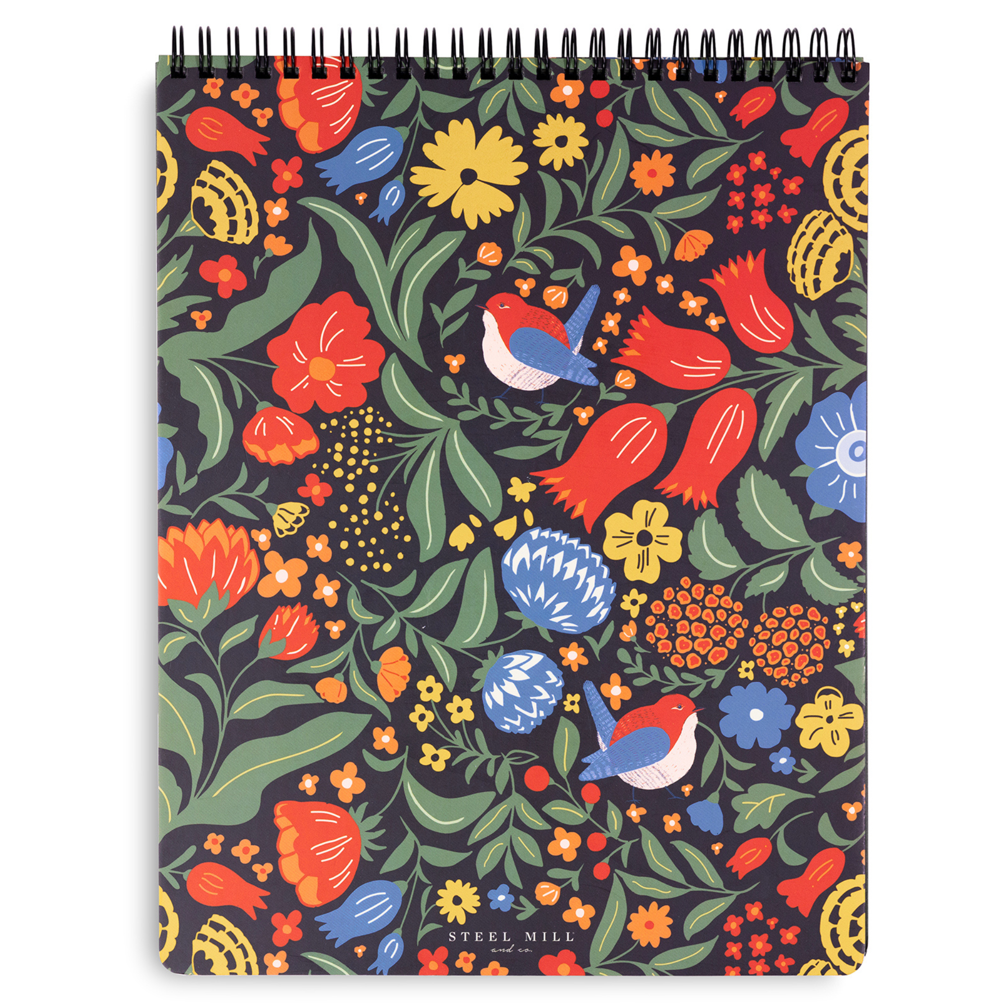 Large Top Spiral Notebook, Wanderlust