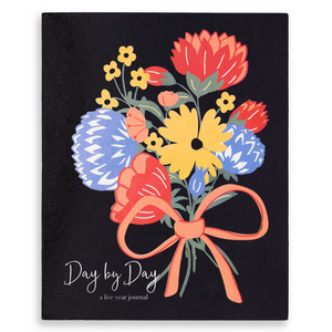 Large 5 Year Journal, Wanderlust Bouquet