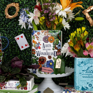 Large Book Vase, Alice's Adventures in Wonderland