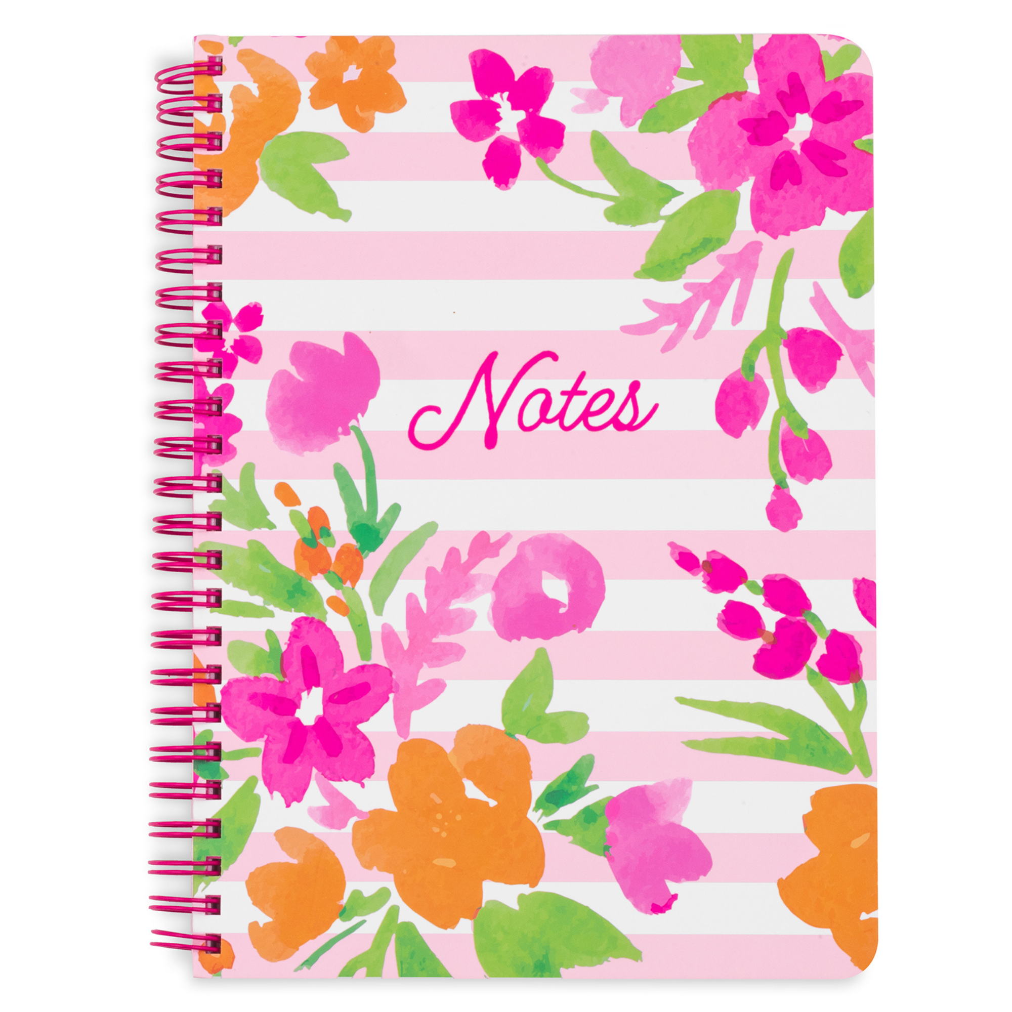 Mini Notebook, Watercolor Flowers