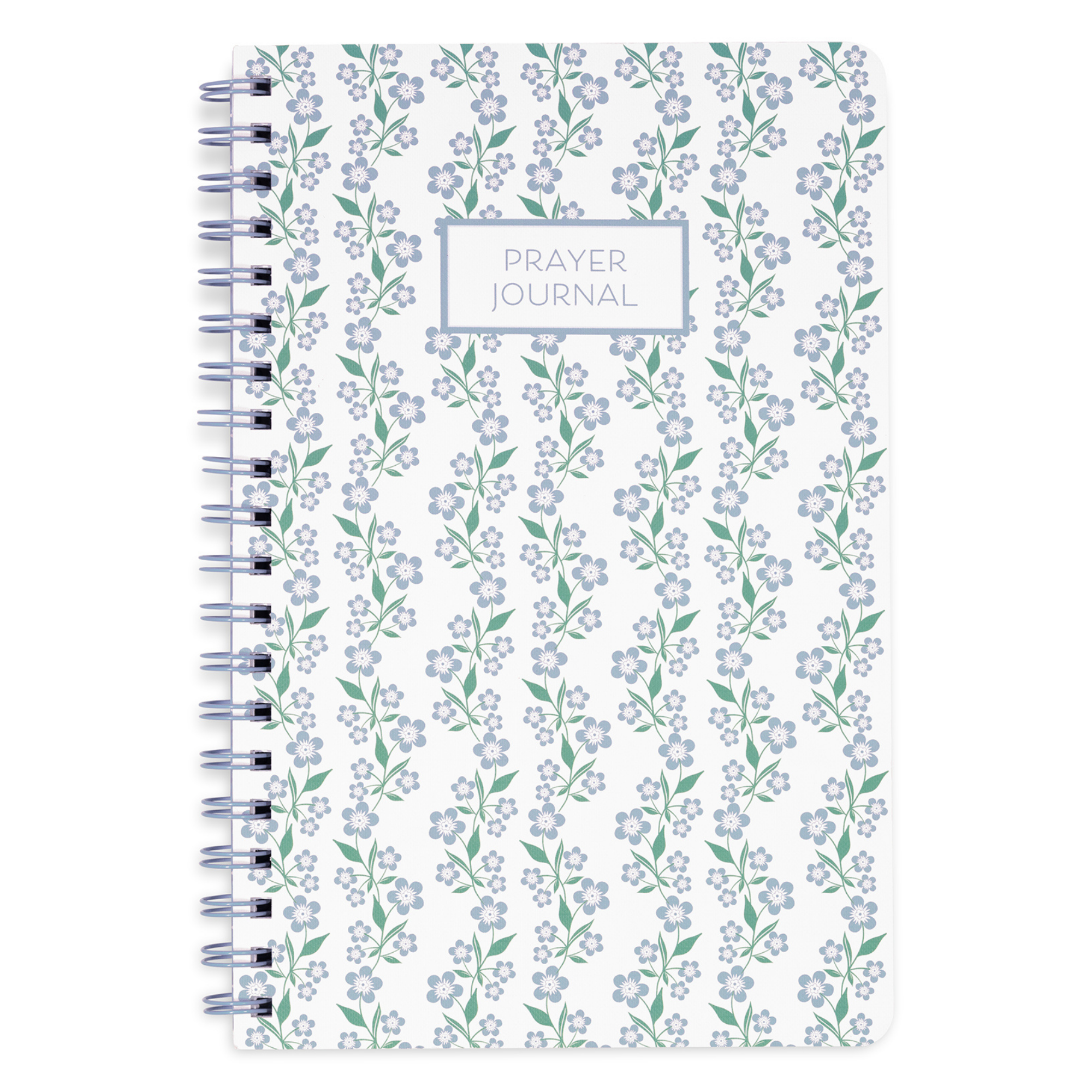 Prayer Journal, Blue Floral