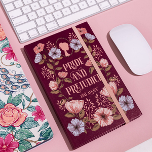 Vegan Leather Journal, Pride and Prejudice