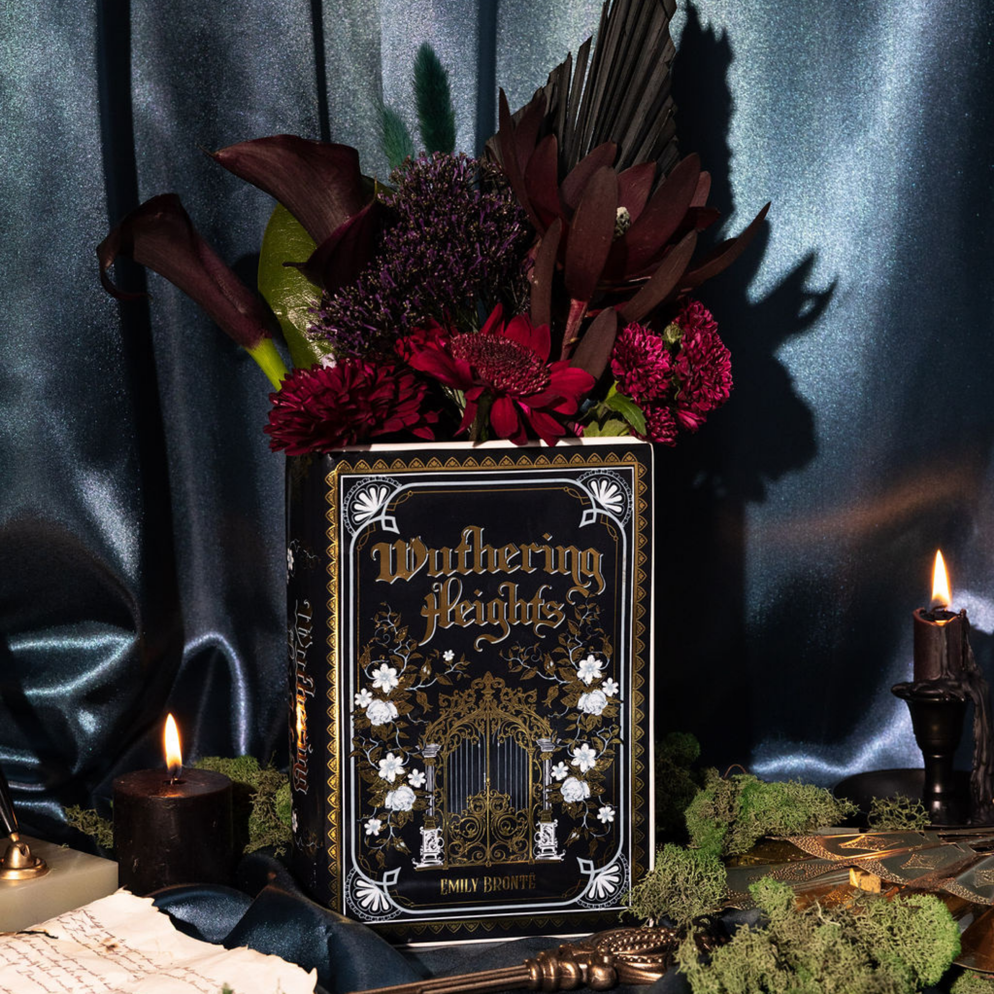 Large Book Vase, Wuthering Heights