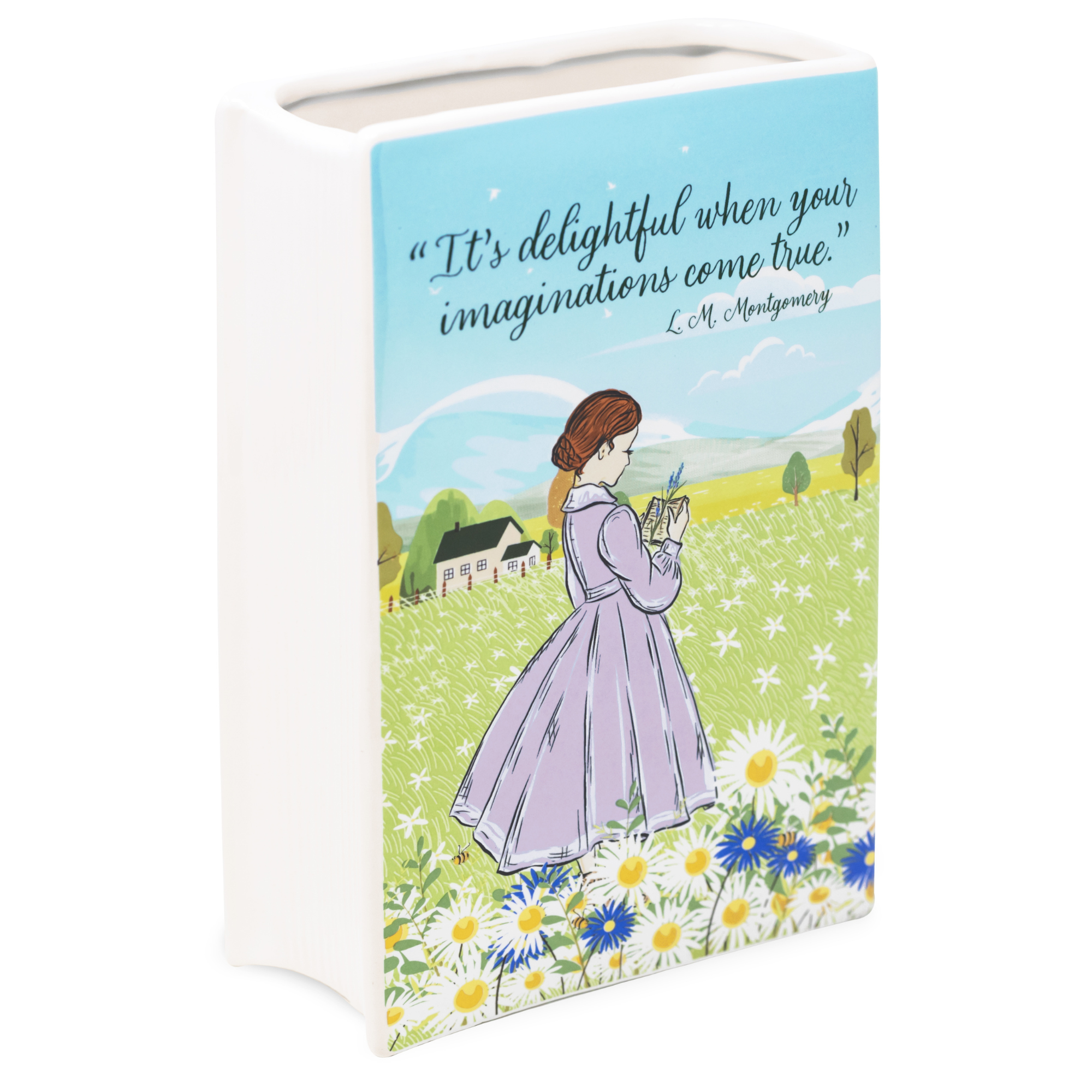 Large Book Vase, Anne of Green Gables