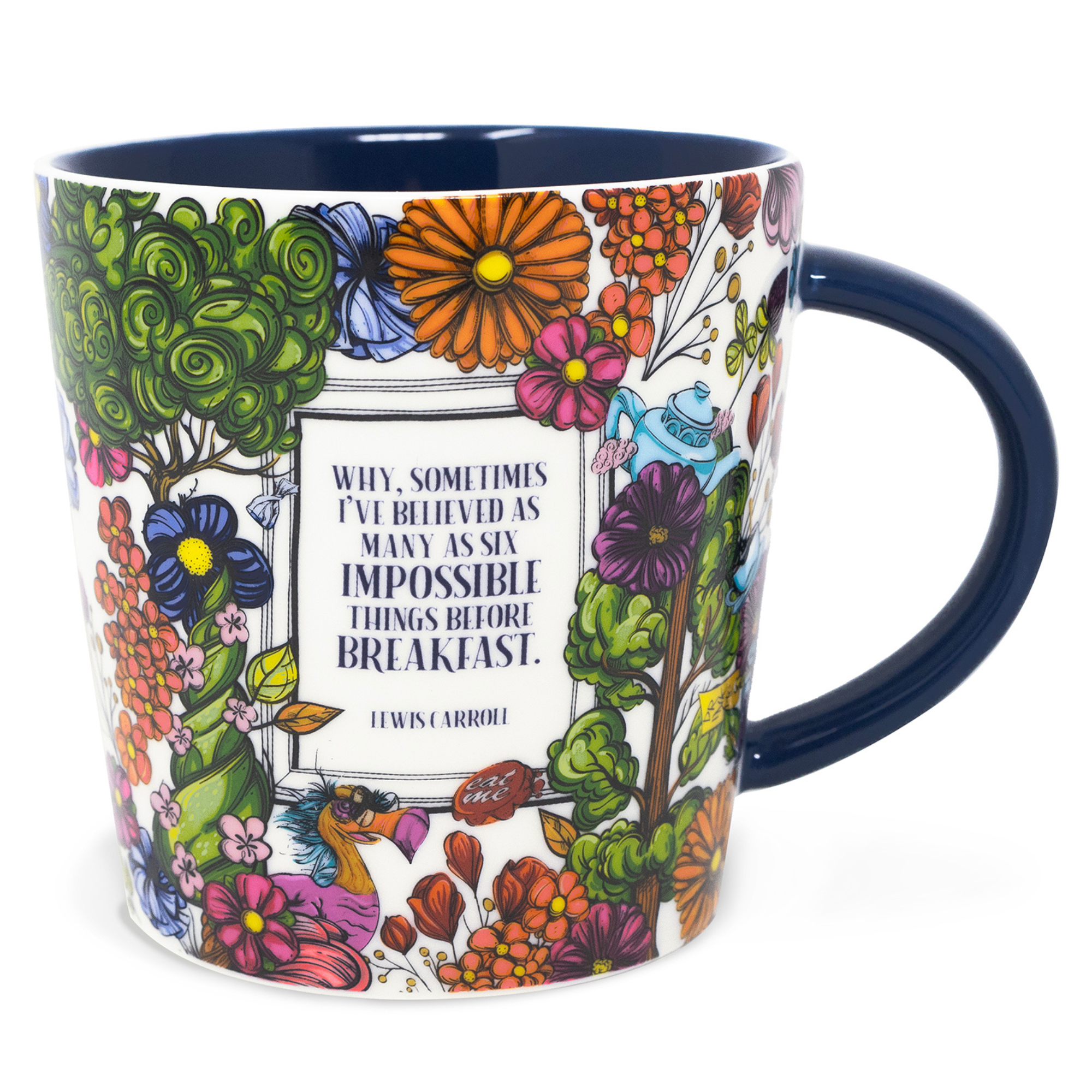 Ceramic Mug, Alice's Adventures in Wonderland (Floral Nonsense)
